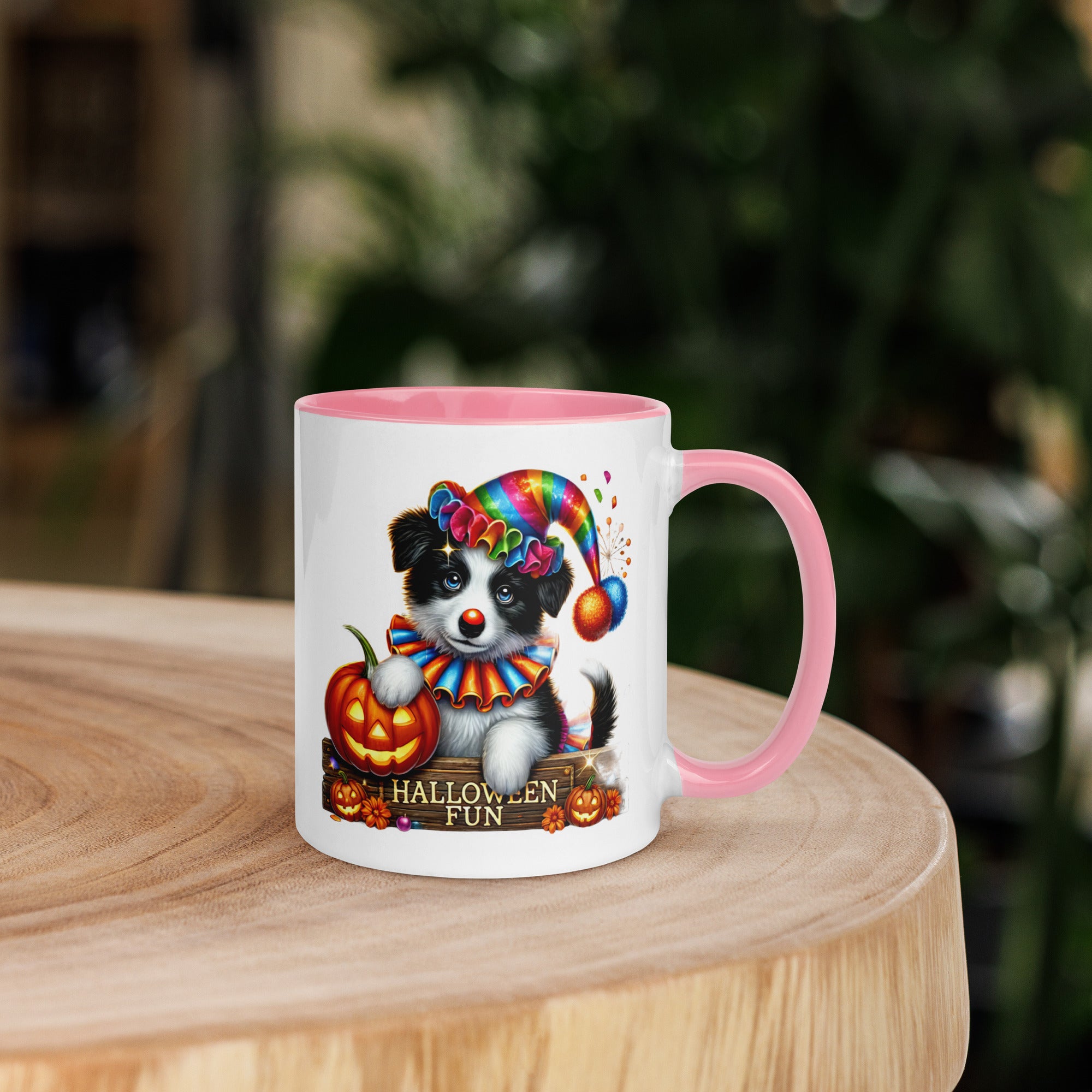 11oz Halloween Border Collie Mug #2