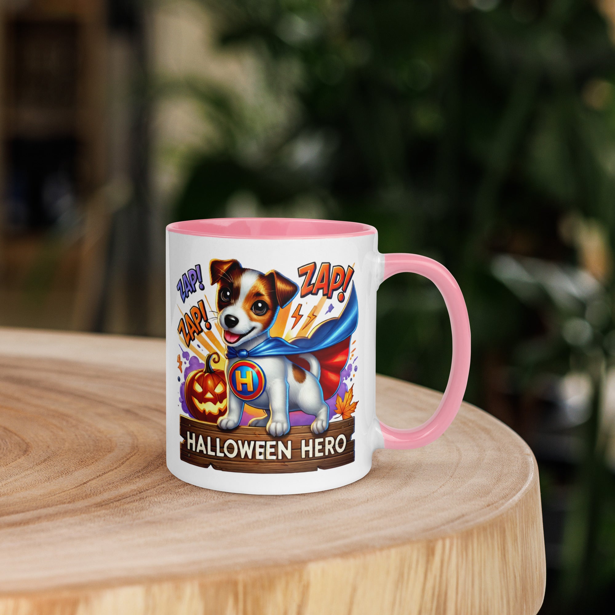 11oz Halloween Jack Russell Terrier Mug #2