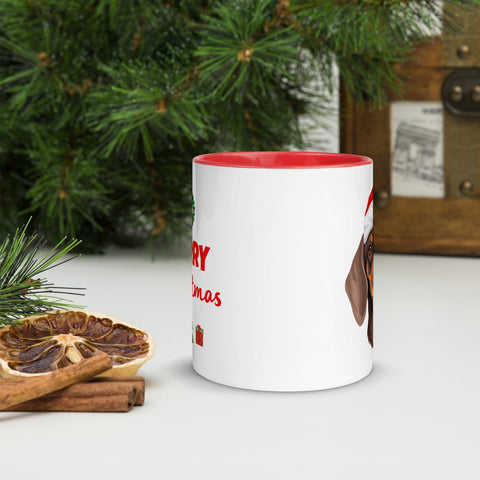 11oz Merry Christmas Dachshund Mug