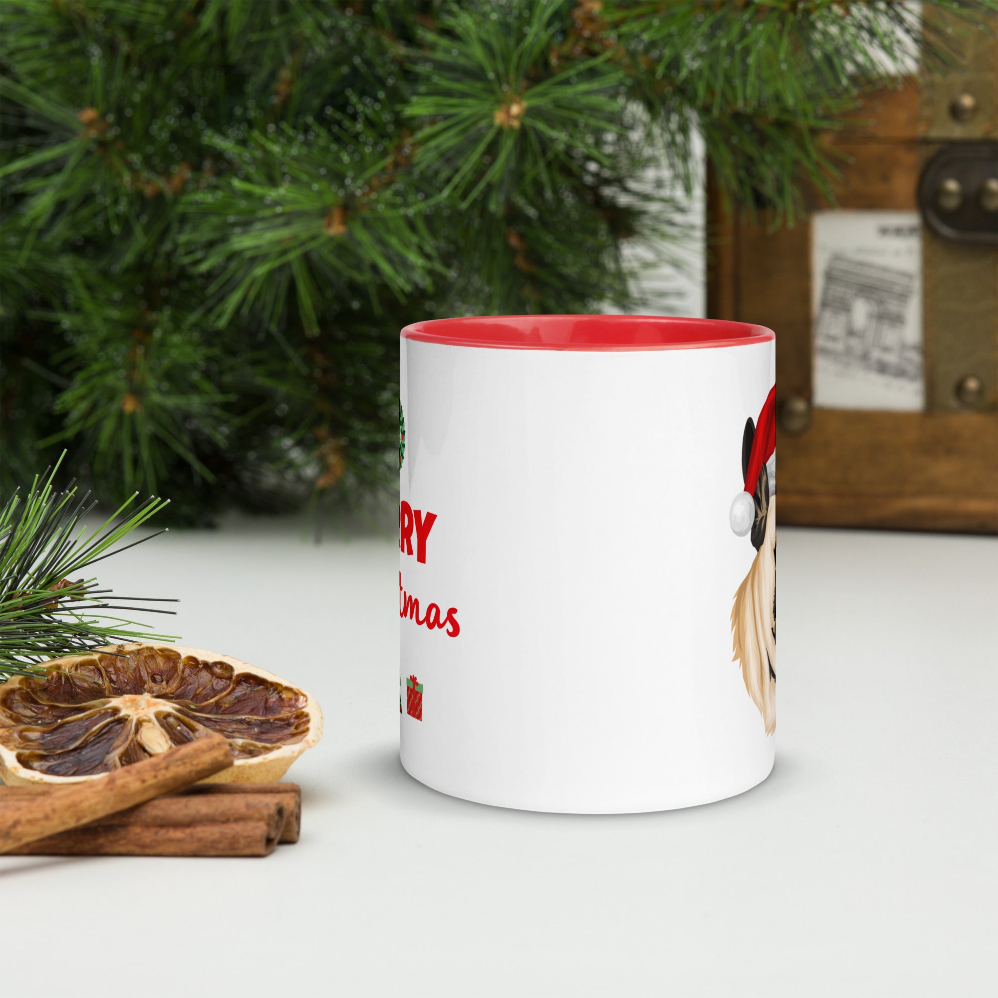 11oz Merry Christmas French Bulldog Mug