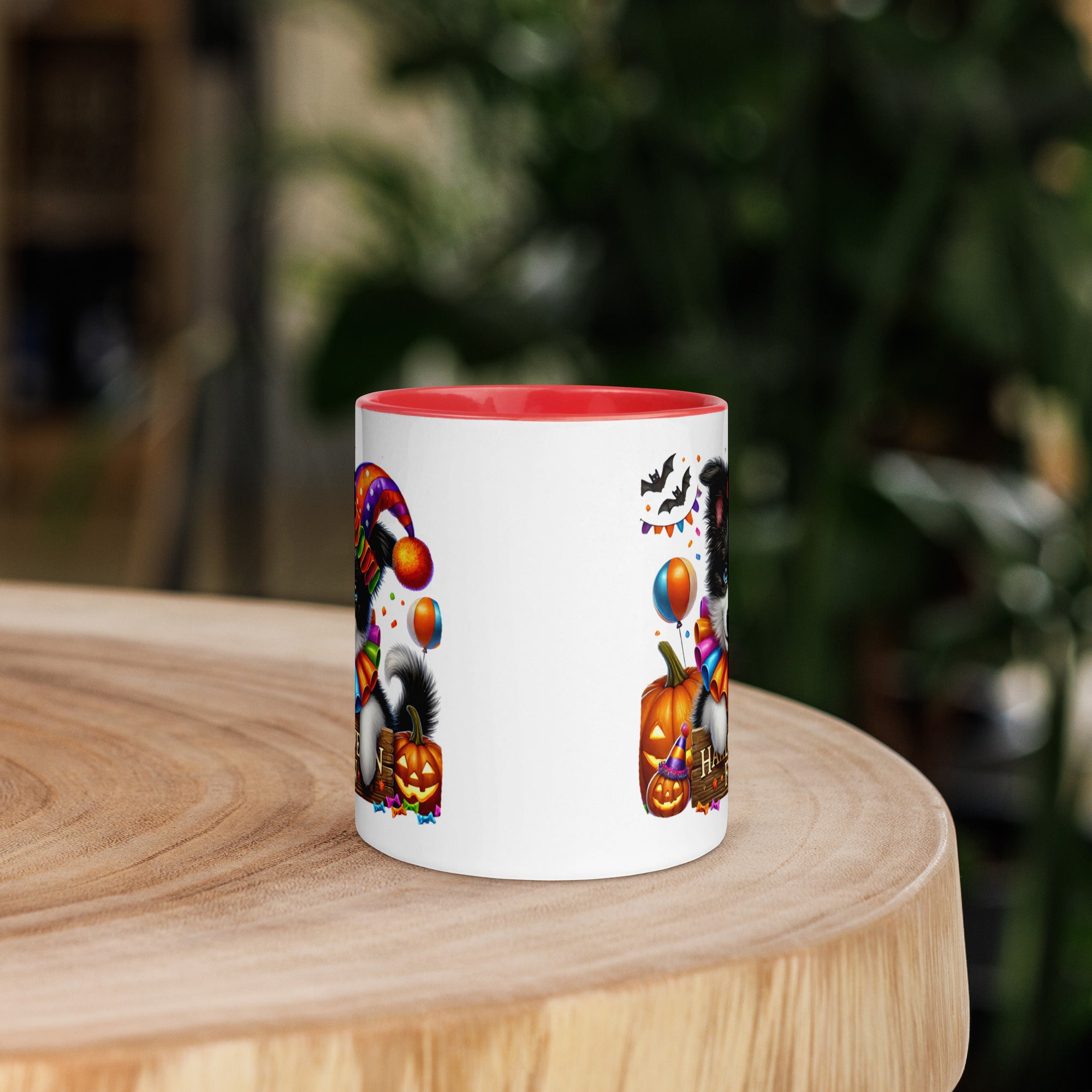 11oz Halloween Border Collie Mug #1