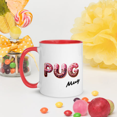 11oz Pug In A Donut - Pug Mug