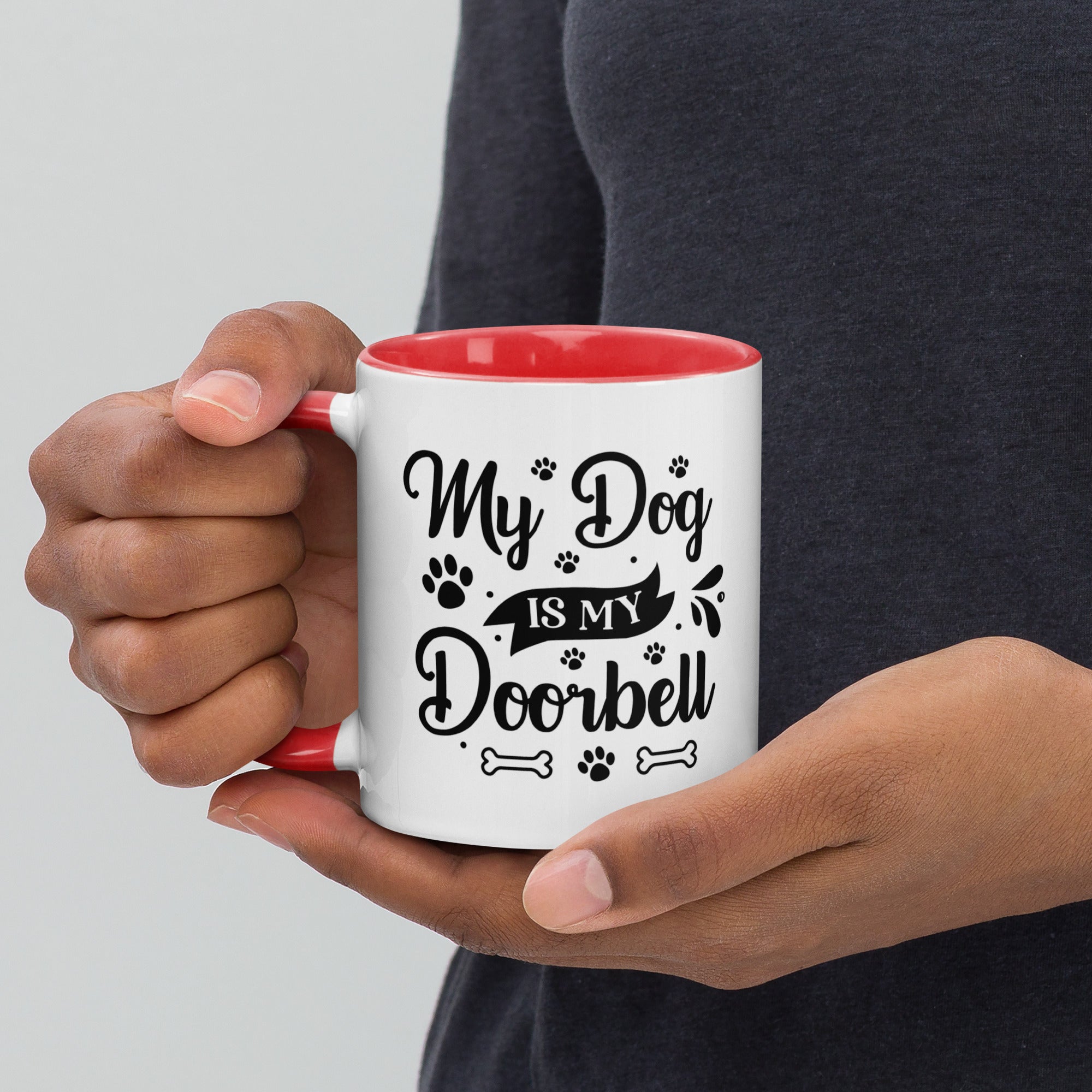 11oz White Mug - My Dog Is My Doorbell