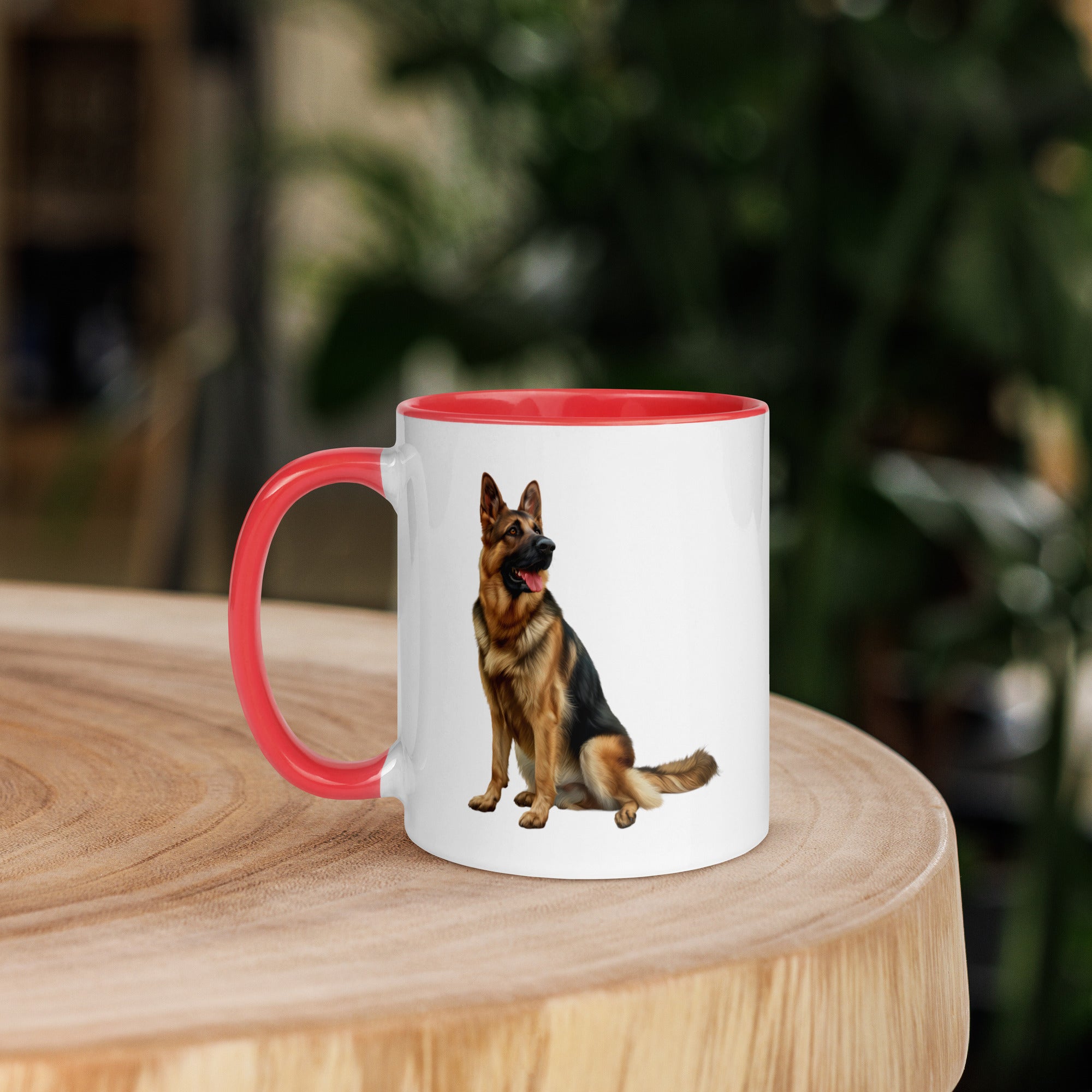 11oz German Shepherd In 2 Poses