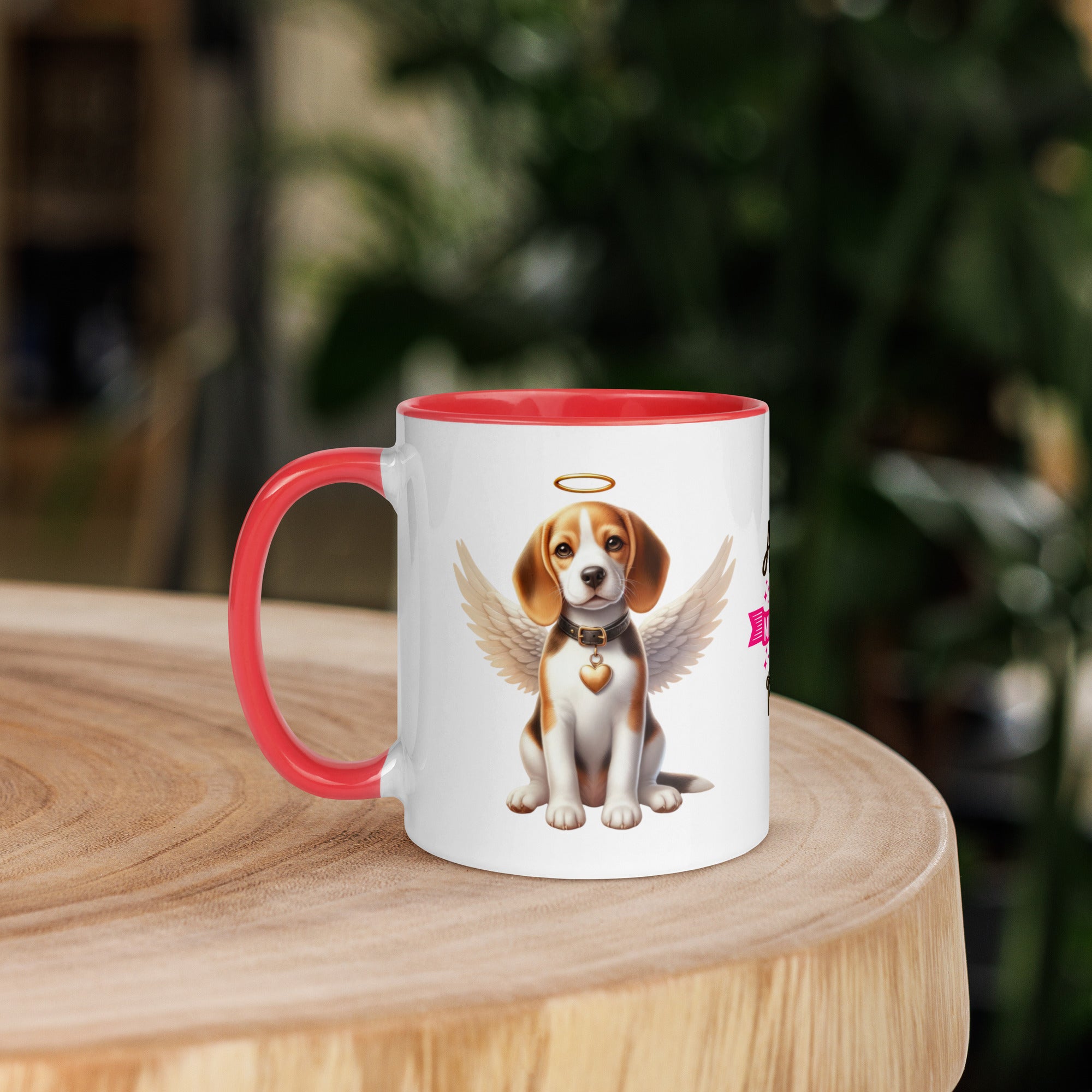 11oz Beagle Angel - Always On My Mind Forever In My Heart