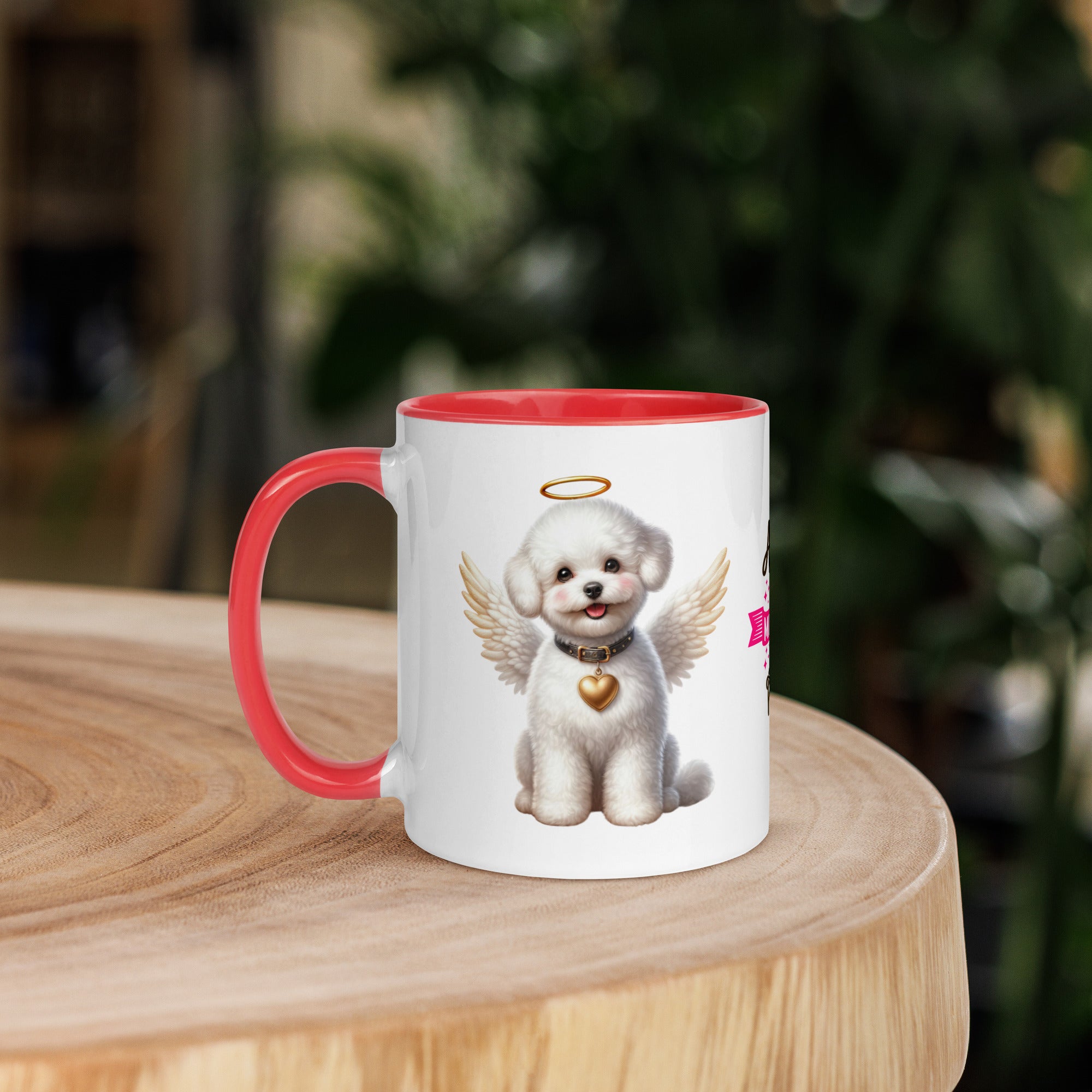 11oz Bichon Frisé Angel - Always On My Mind Forever In My Heart