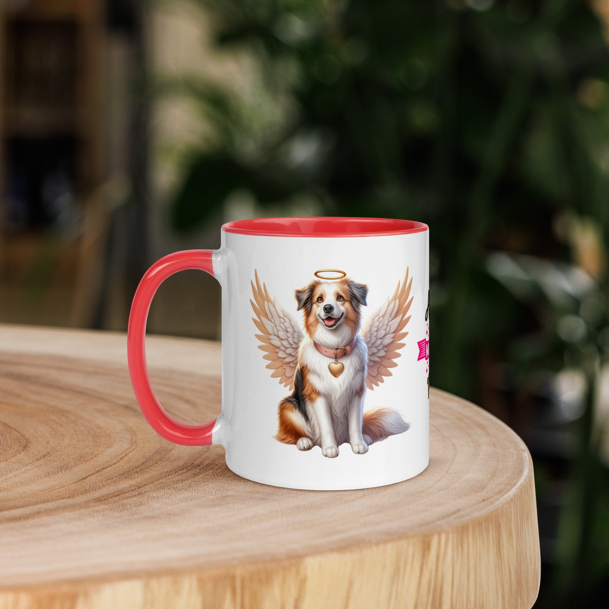 11oz Border Collie Angel - Always On My Mind Forever In My Heart