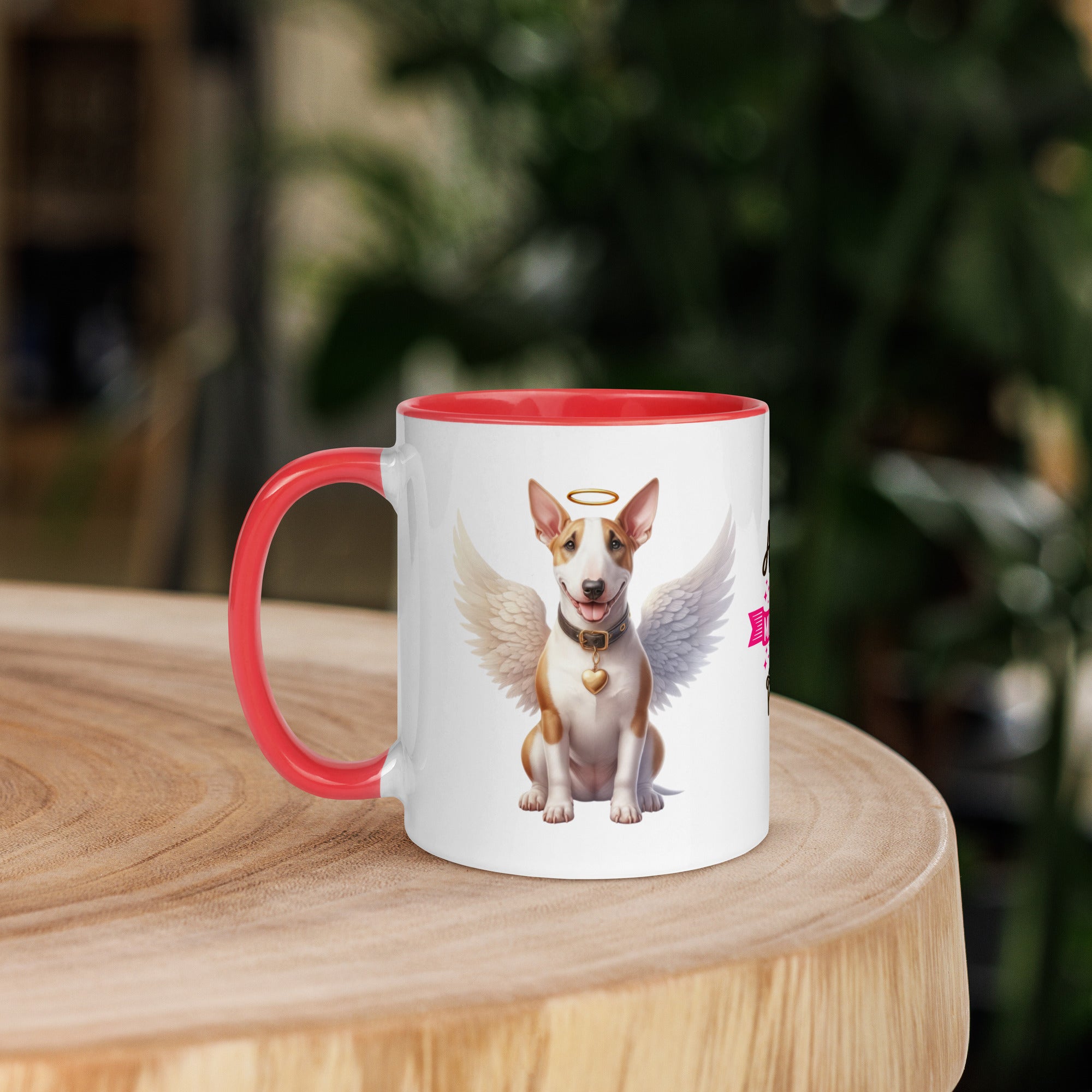 11oz Bull Terrier Angel - Always On My Mind Forever In My Heart