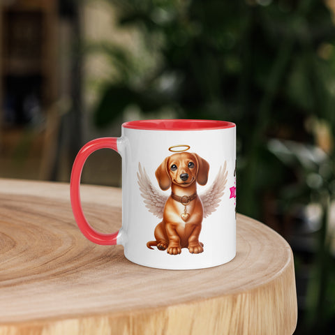 11oz Dachshund Angel - Always On My Mind Forever In My Heart