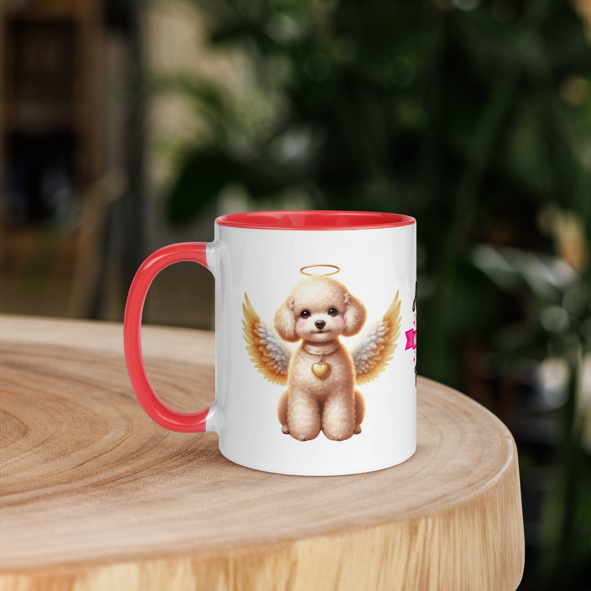 11oz Poodle Angel - Always On My Mind Forever In My Heart