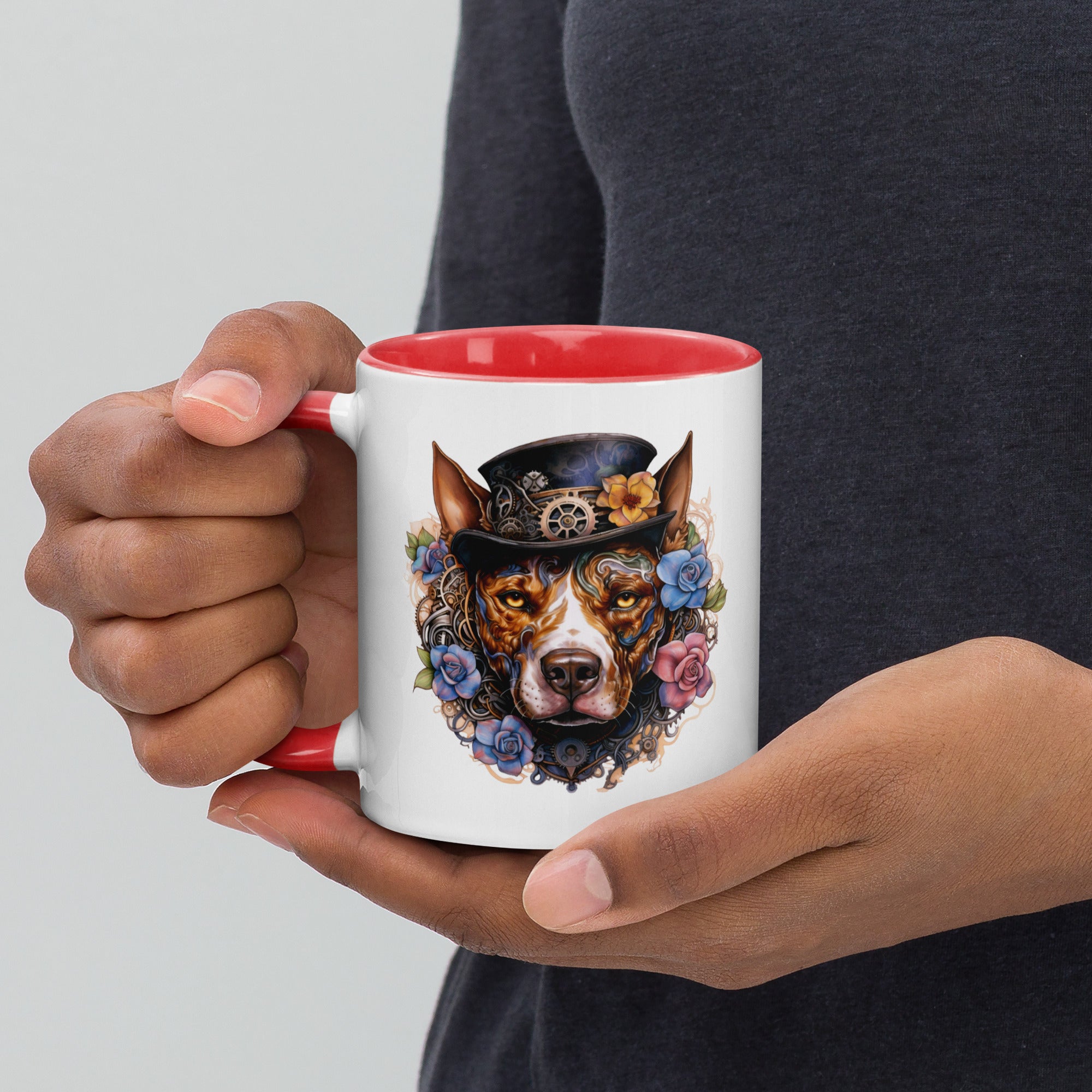 11oz Steampunk Pitbull 'Bruce'