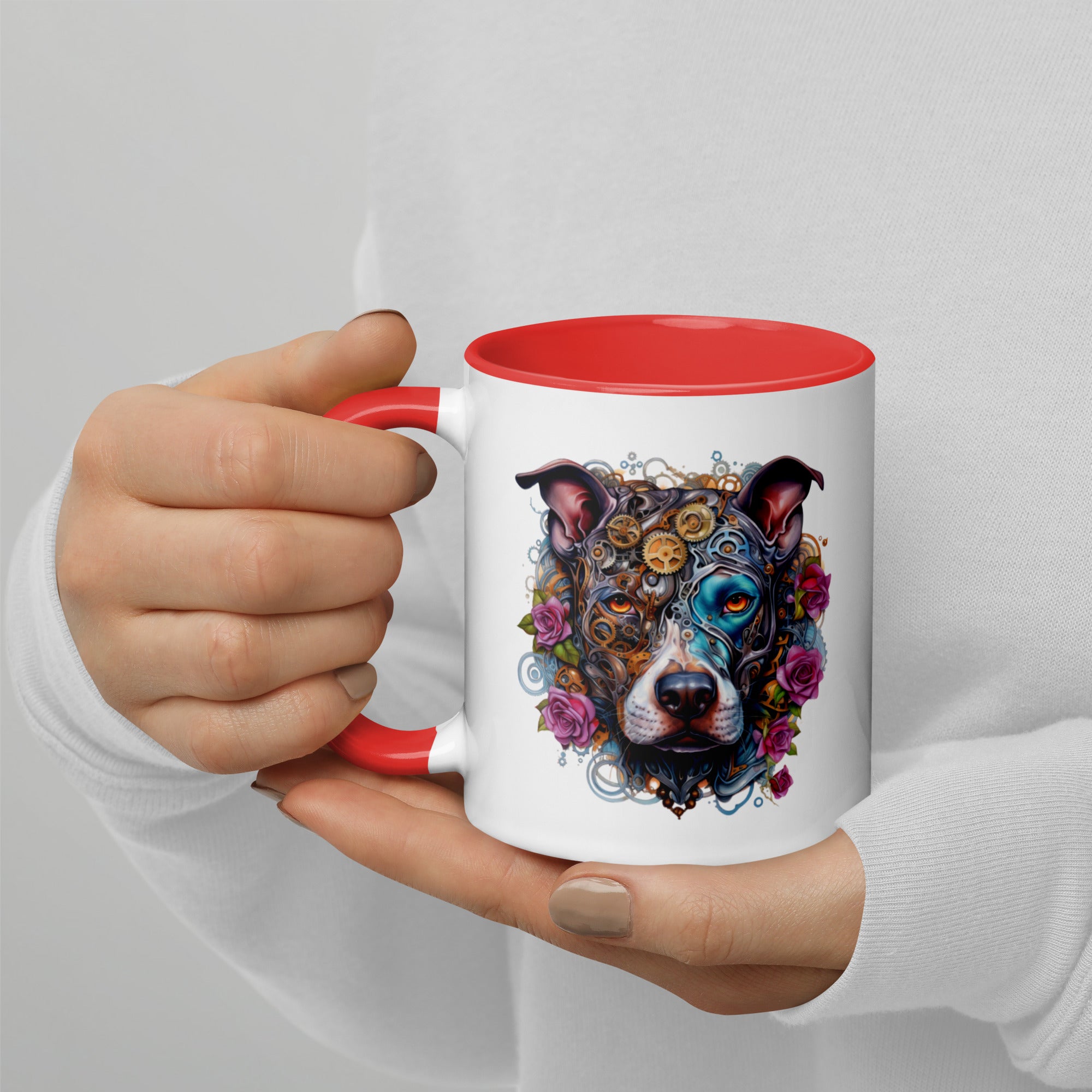 11oz Steampunk Pitbull 'JoJo'