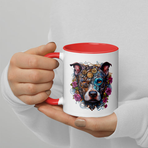 11oz Steampunk Pitbull 'JoJo'