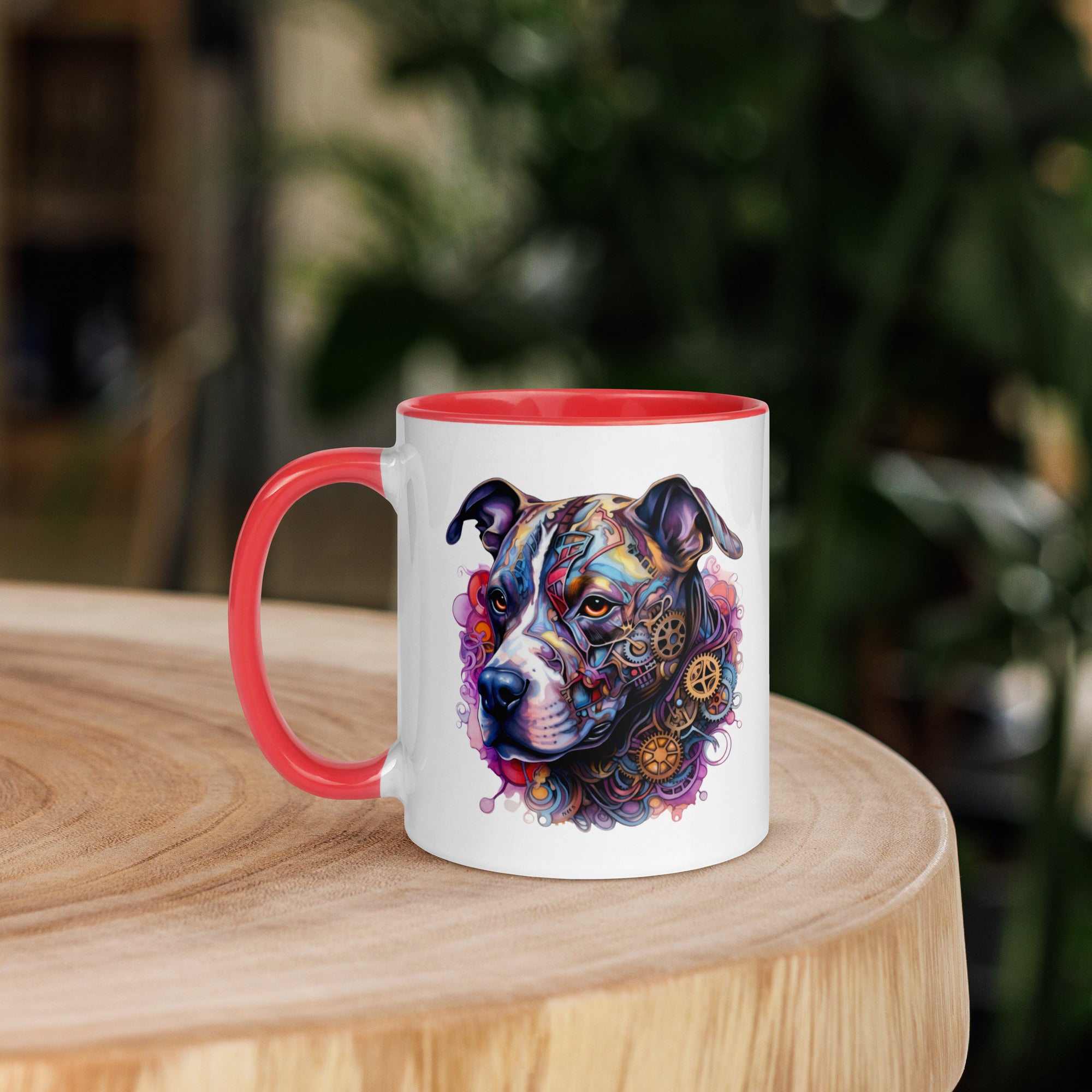 11oz Steampunk Pitbull 'Rusty'