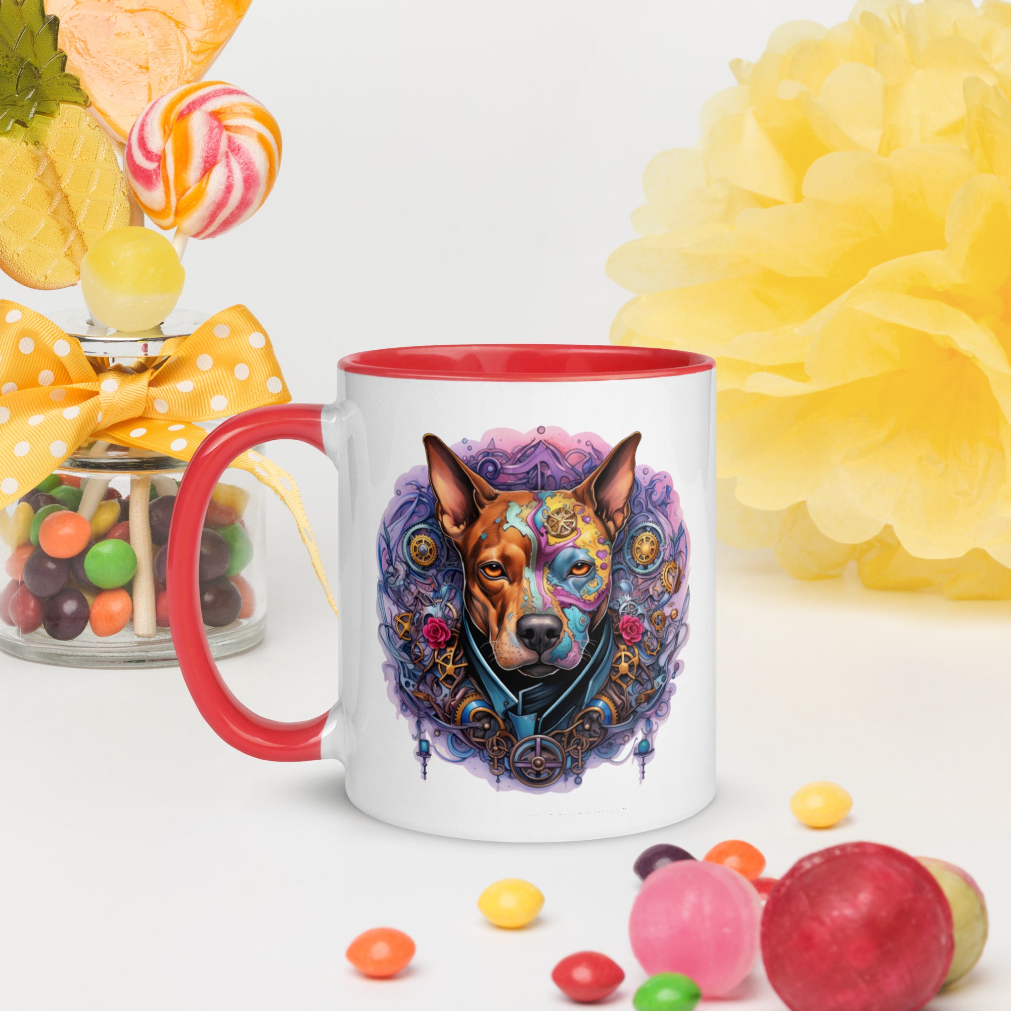 11oz Steampunk Pitbull 'Bluey'