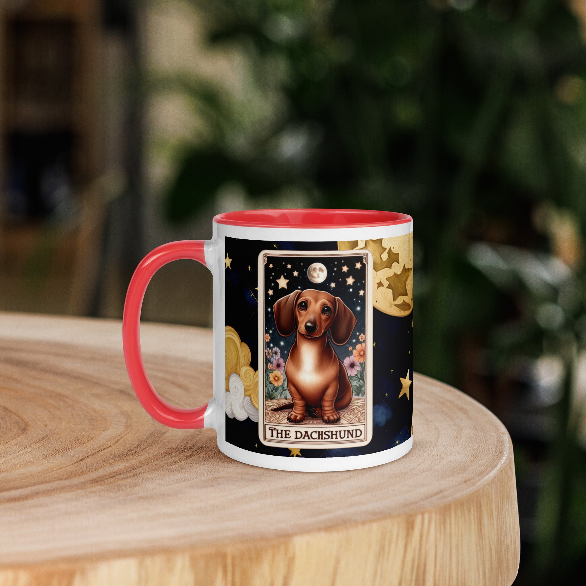 11oz Tarot Card Mug - The Dachshund