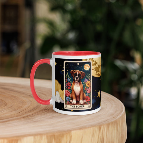 11oz Tarot Card Mug - The Boxer