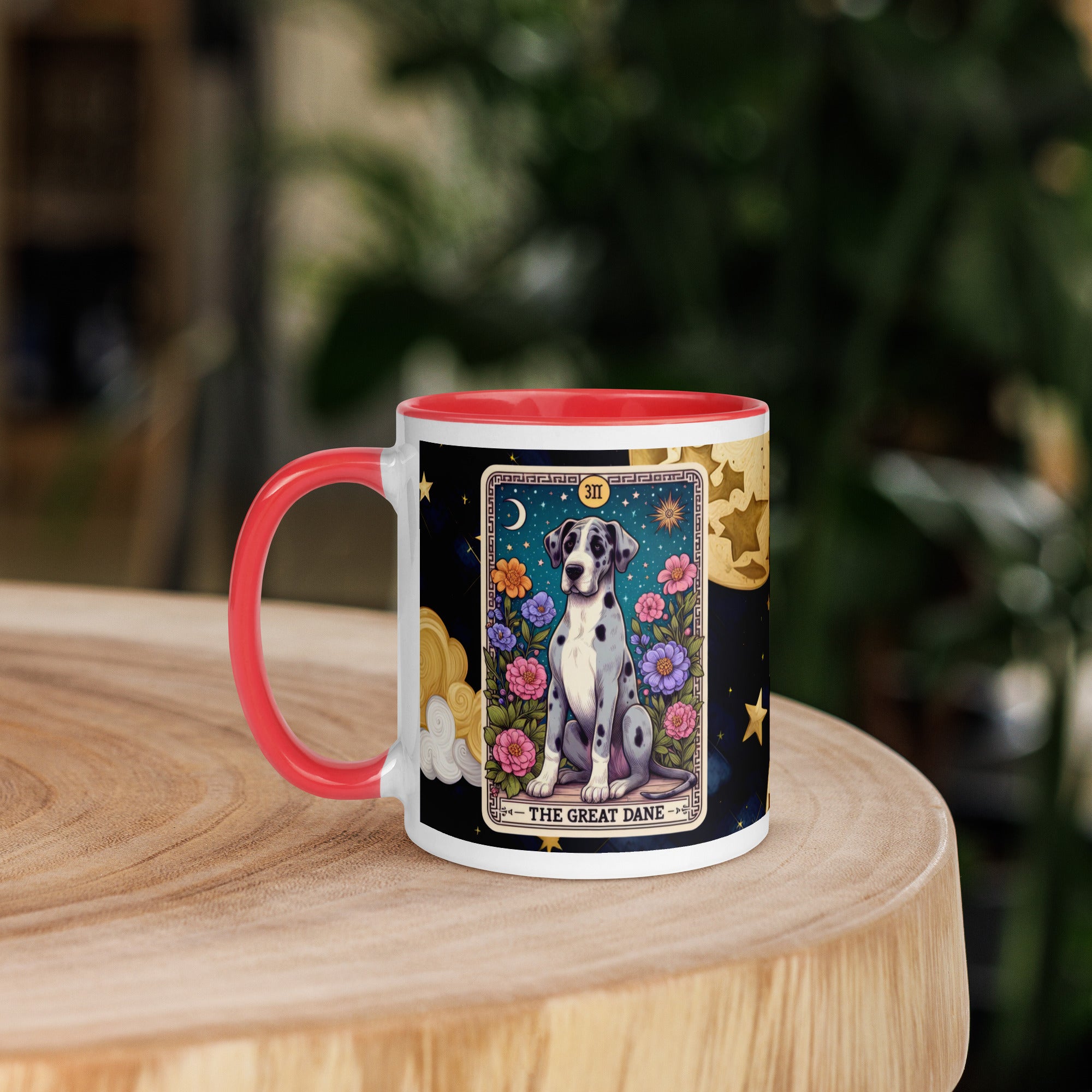 11oz Tarot Card Mug - The Great Dane