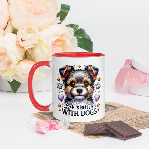 11oz Yorkshire Terrier - Life Is Better With Dogs