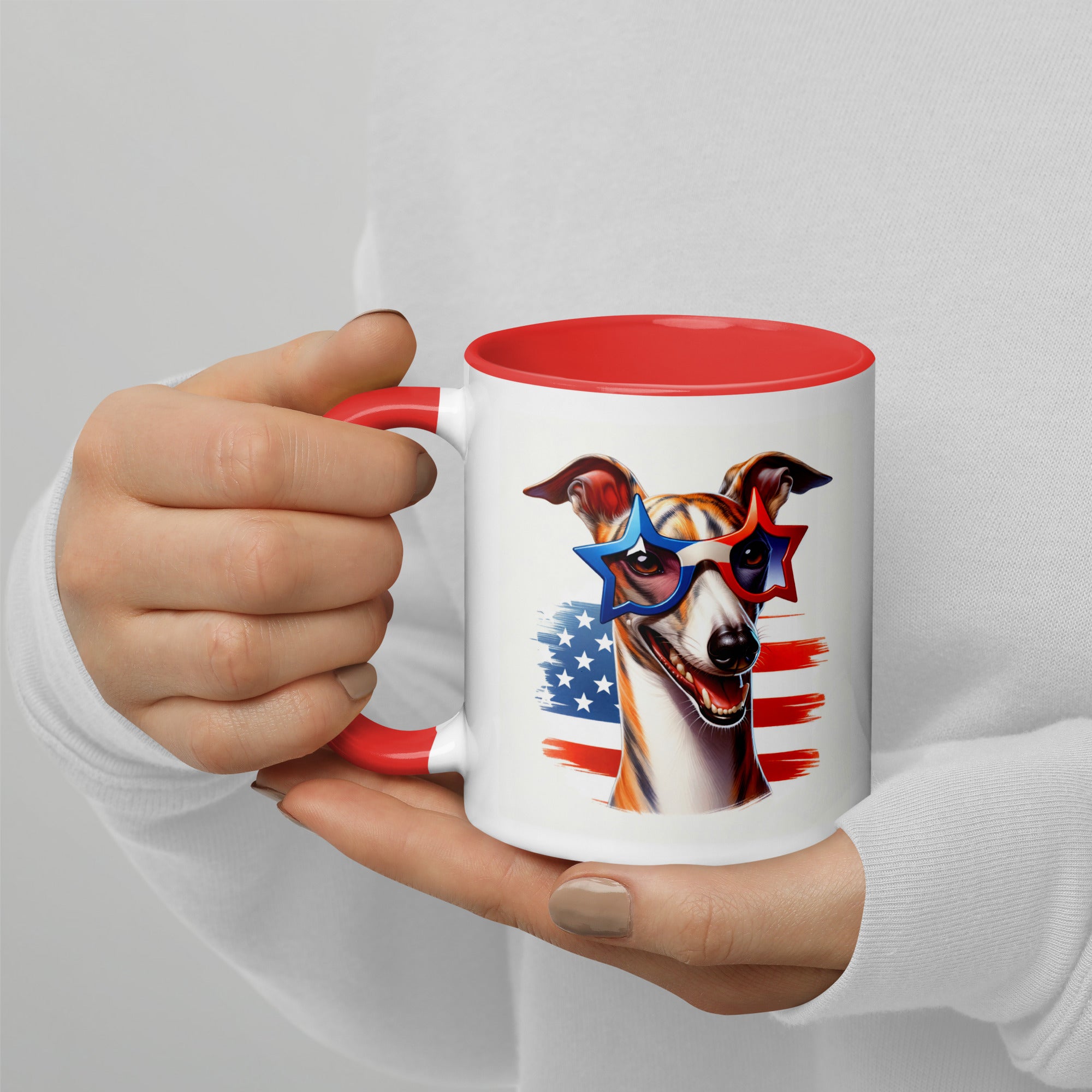 11oz Whippet - USA Star Glasses