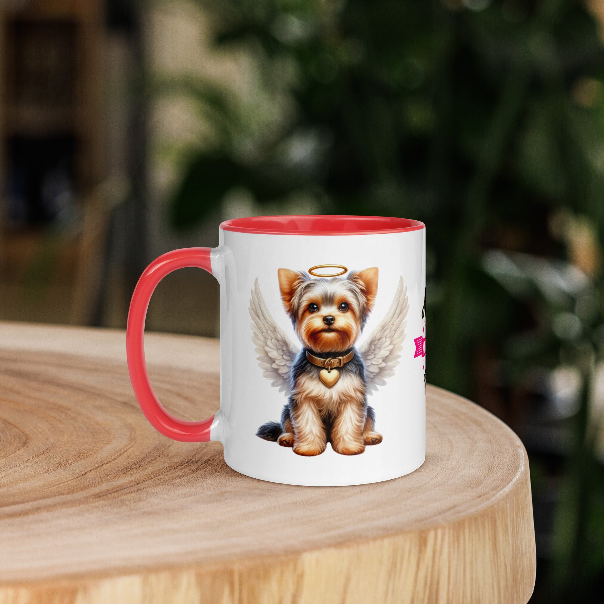 11oz Yorkshire Terrier Angel - Always On My Mind Forever In My Heart