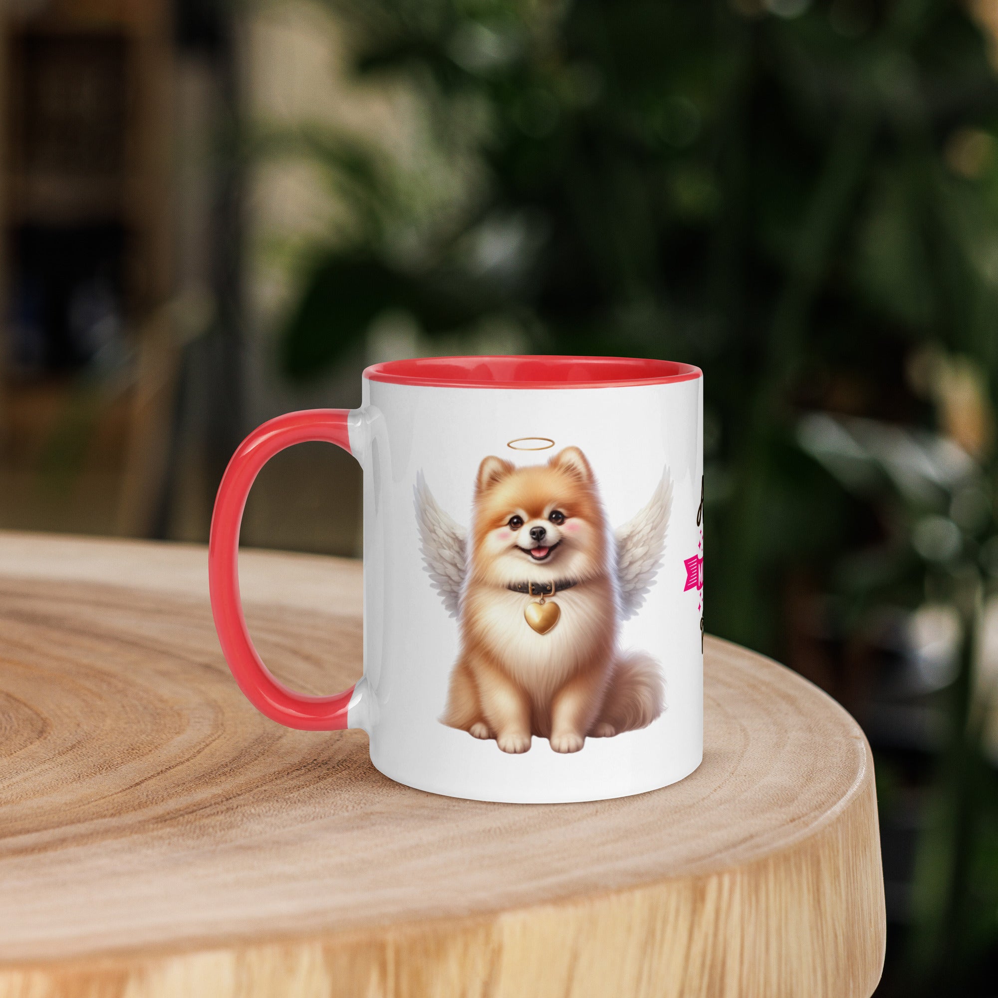 11oz Pomeranian Angel - Always On My Mind Forever In My Heart