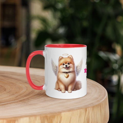 11oz Pomeranian Angel - Always On My Mind Forever In My Heart