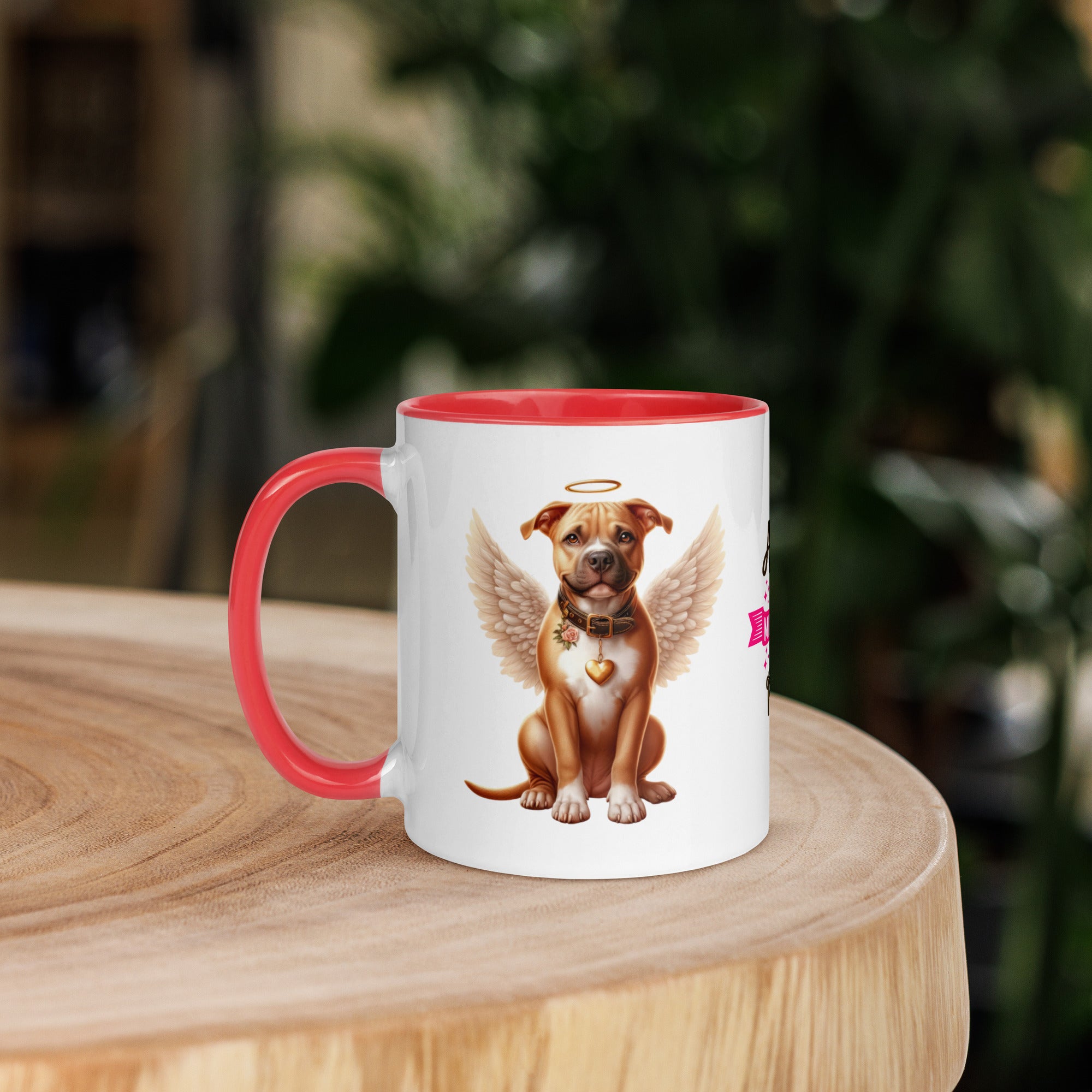 11oz Pitbull Angel - Always On My Mind Forever In My Heart