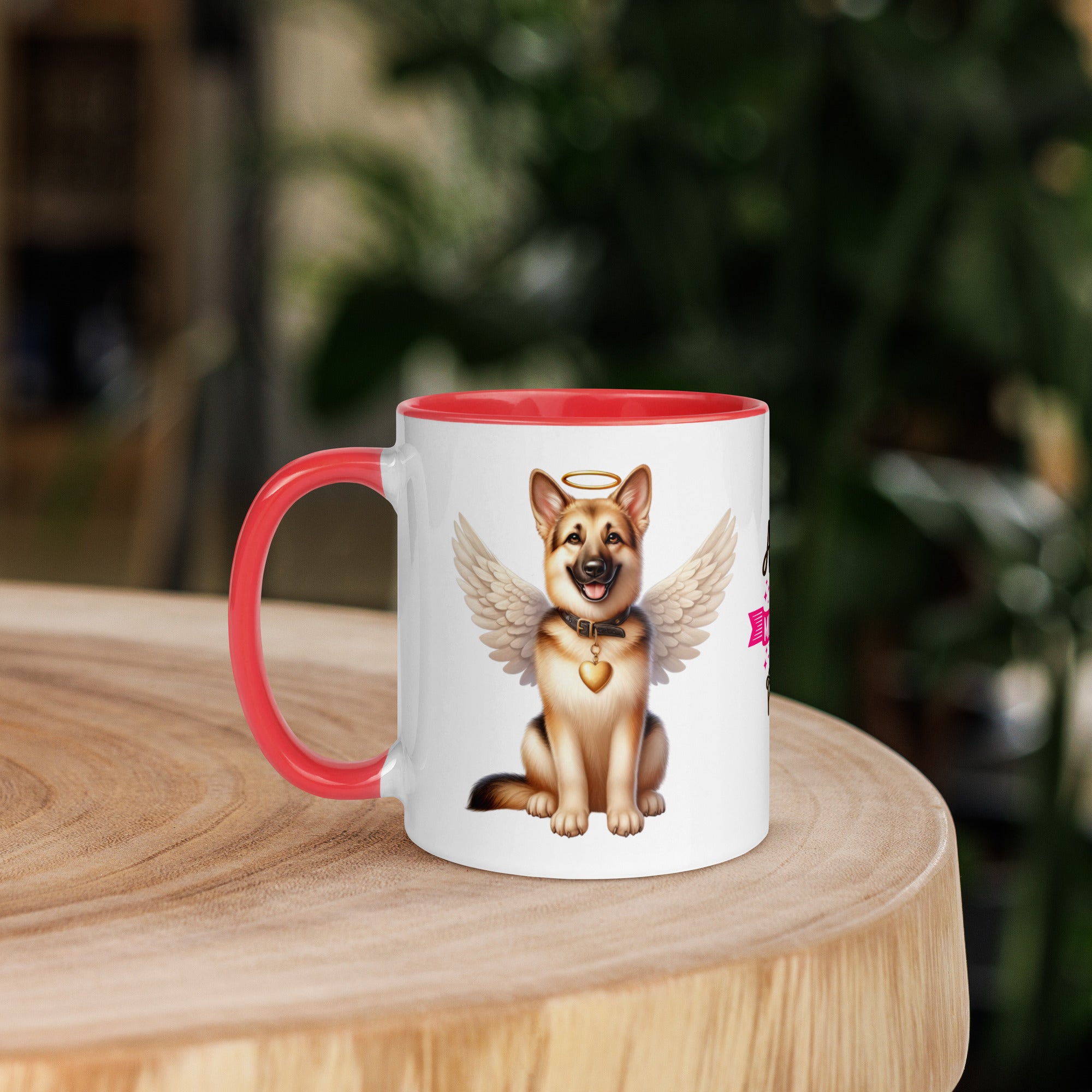 11oz German Shepherd Angel - Always On My Mind Forever In My Heart