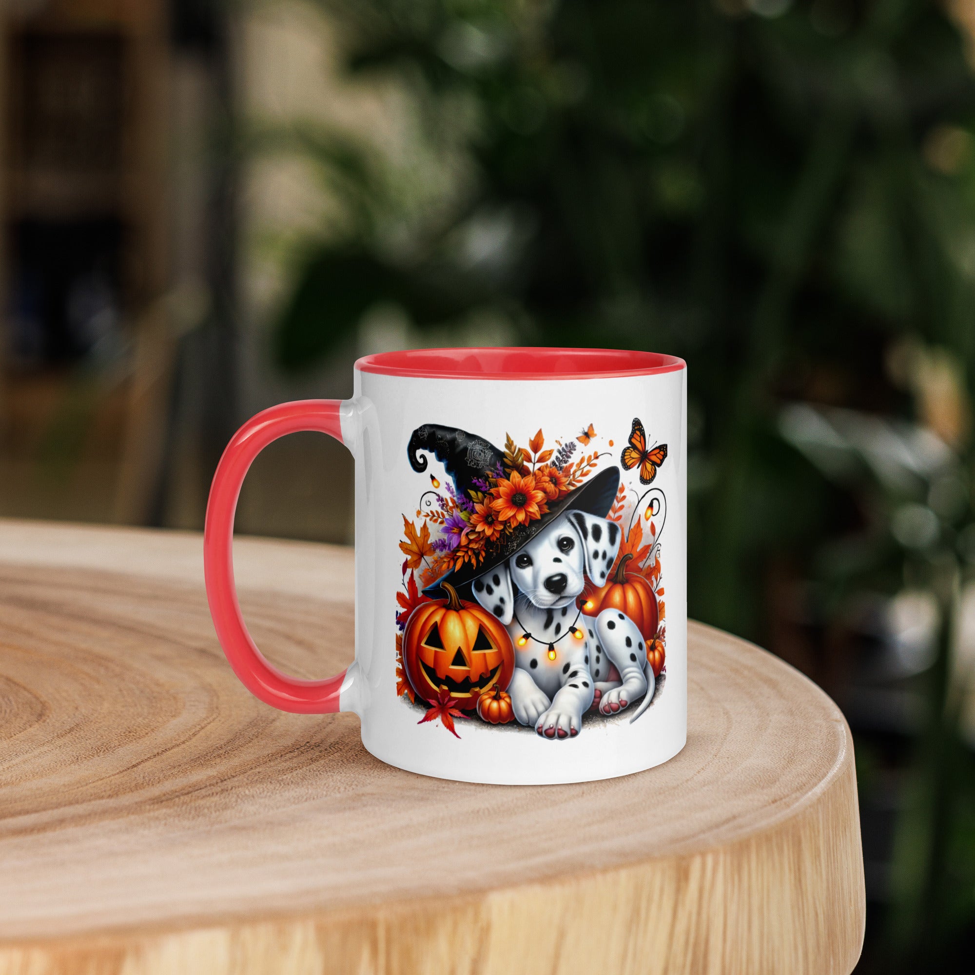 11oz Halloween Dalmatian Mug #1
