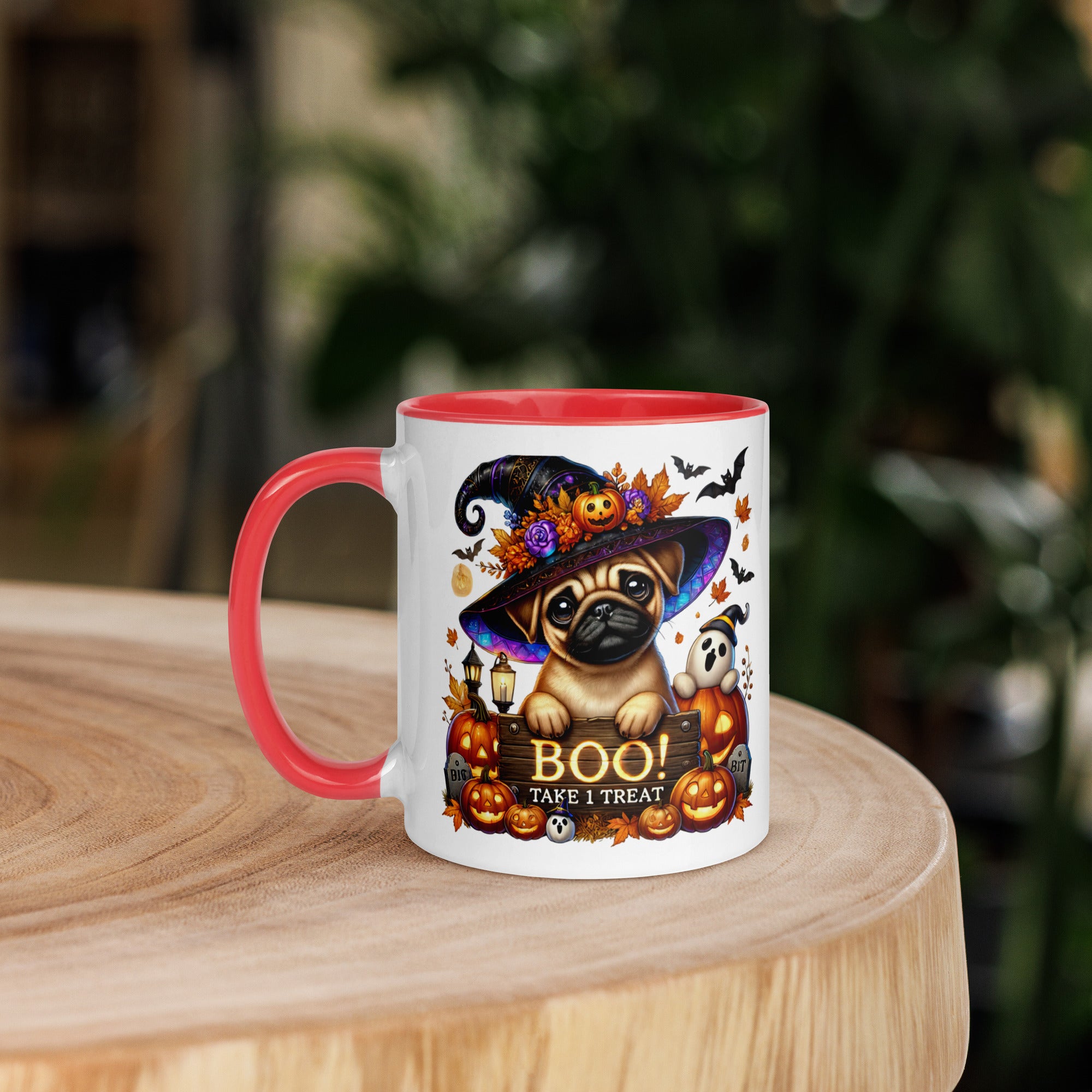 11oz Halloween Pug Mug #3