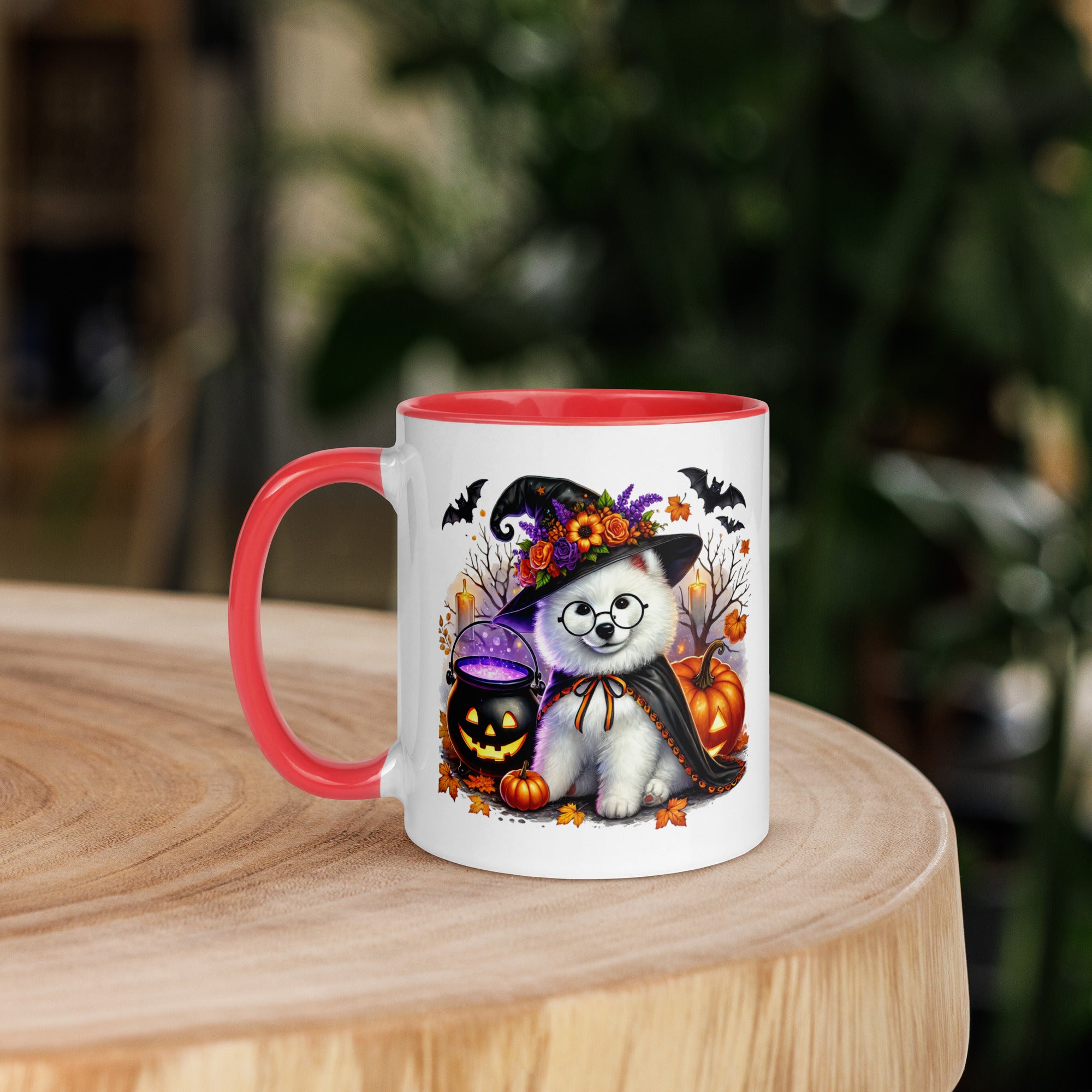 11oz Halloween Samoyed Mug #1