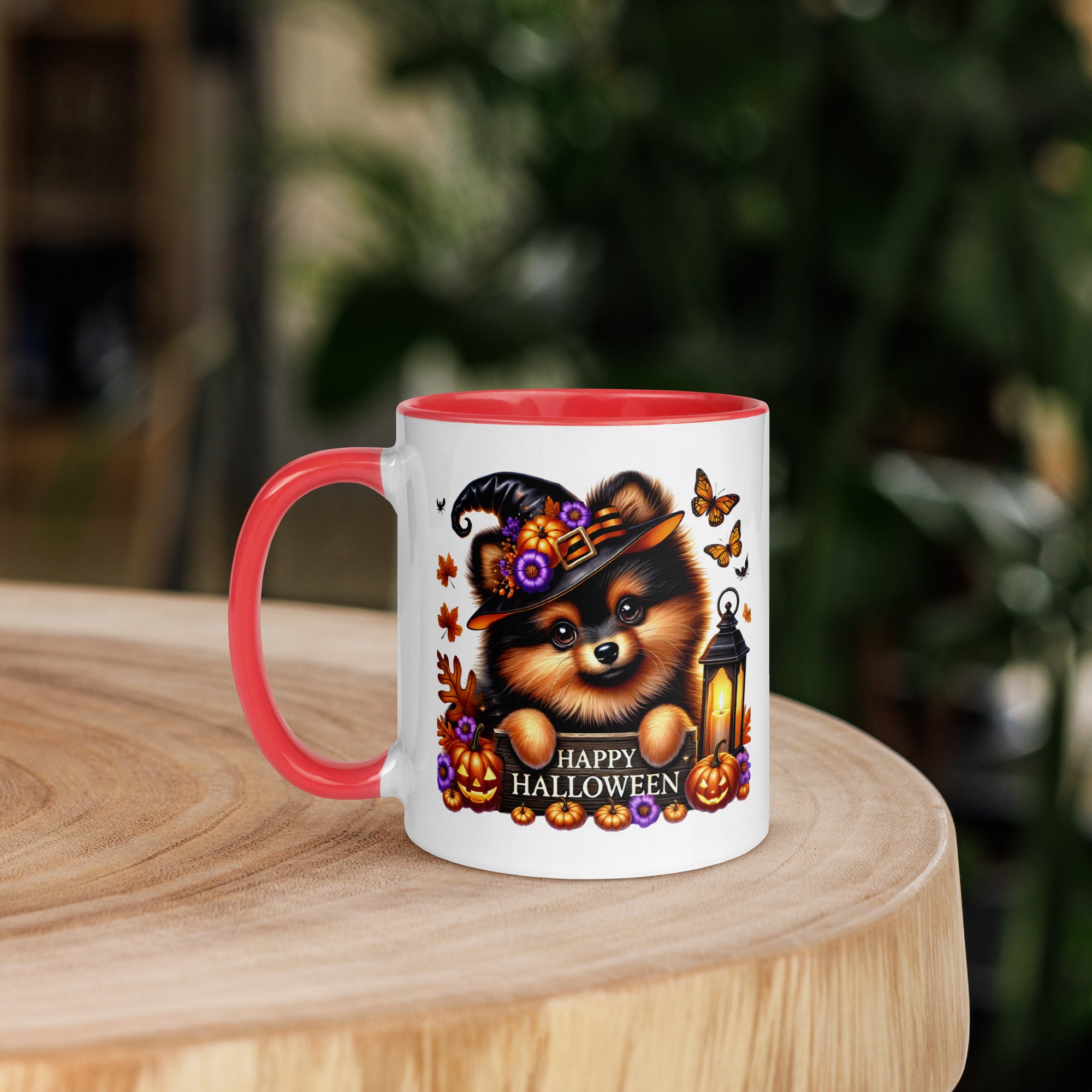 11oz Halloween Pomeranian Mug #1