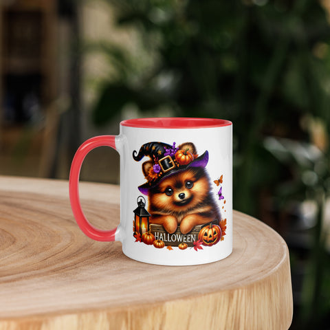 11oz Halloween Pomeranian Mug #2