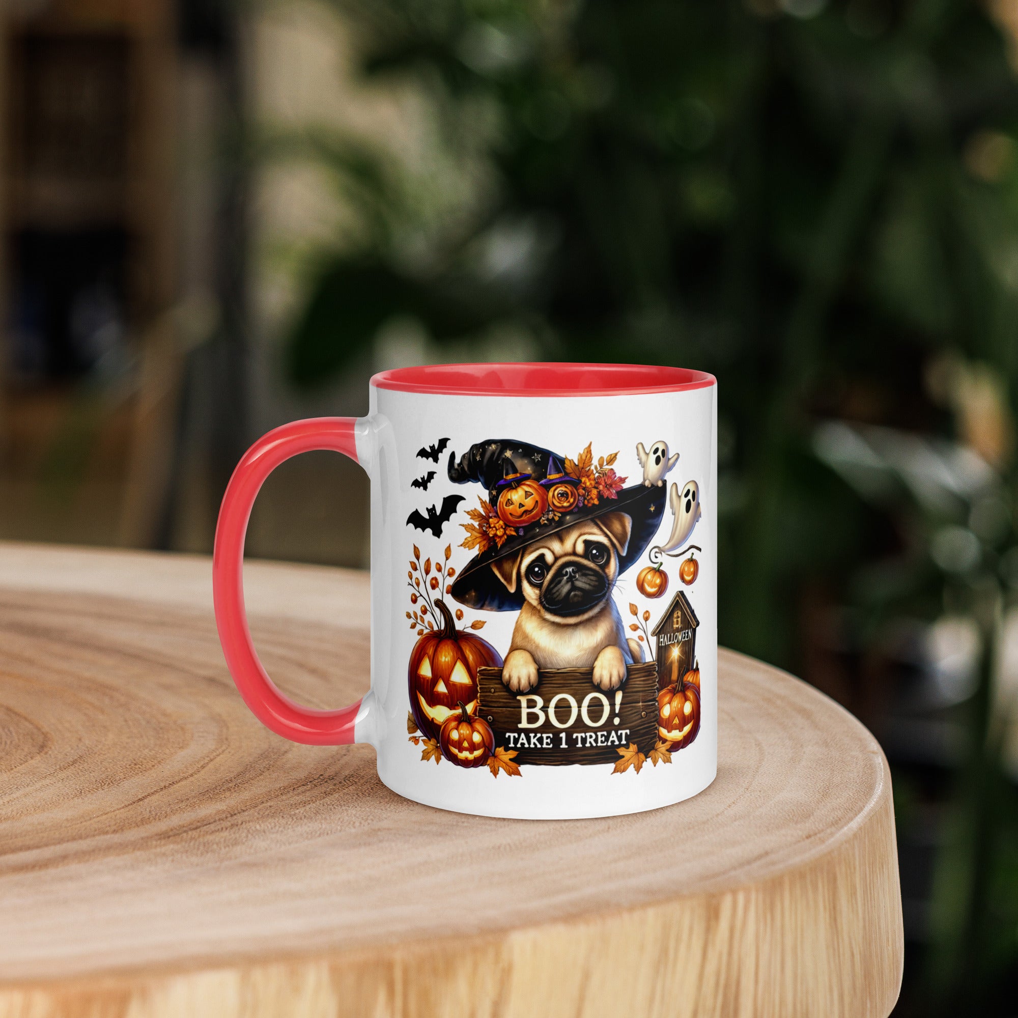 11oz Halloween Pug Mug #4