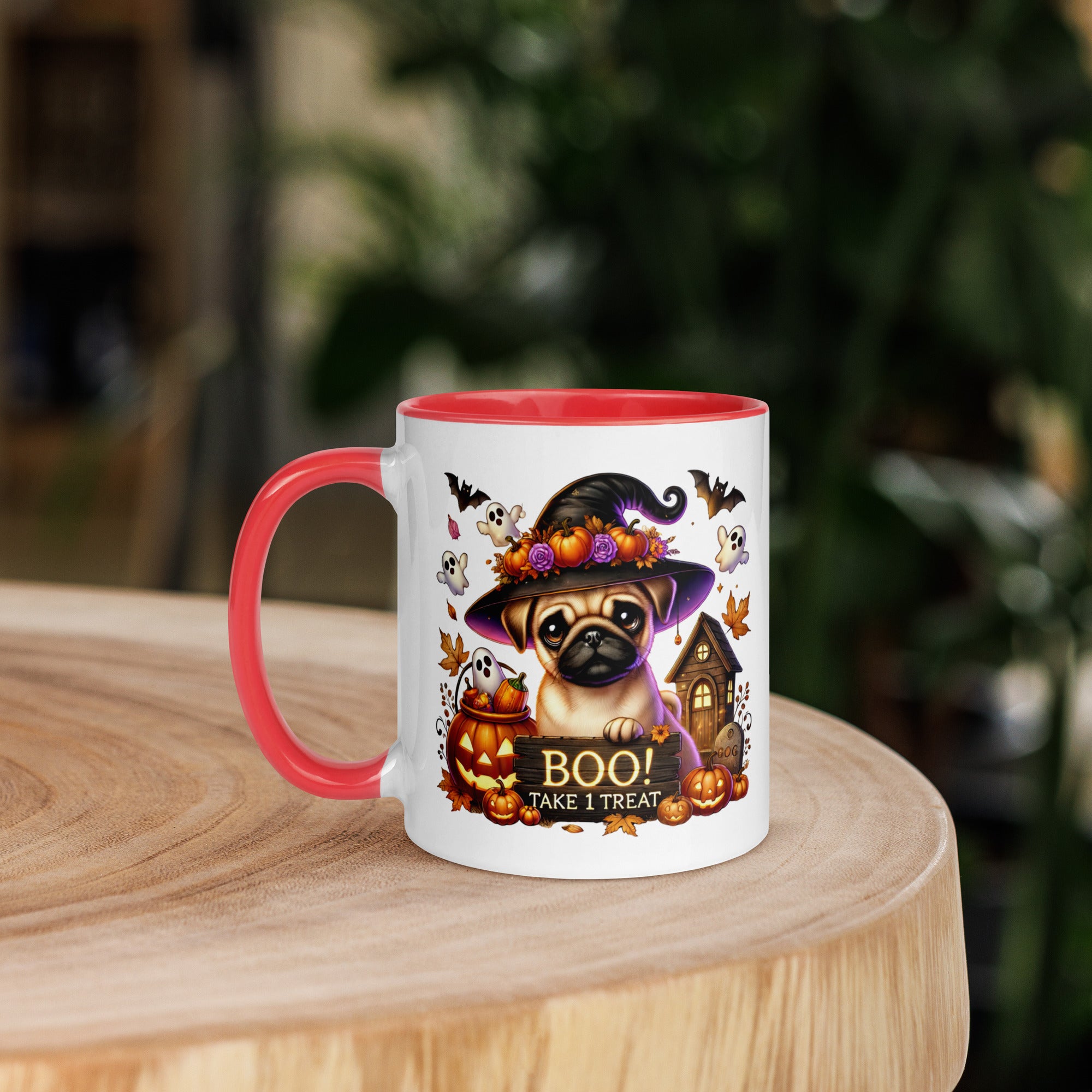 11oz Halloween Pug Mug #5