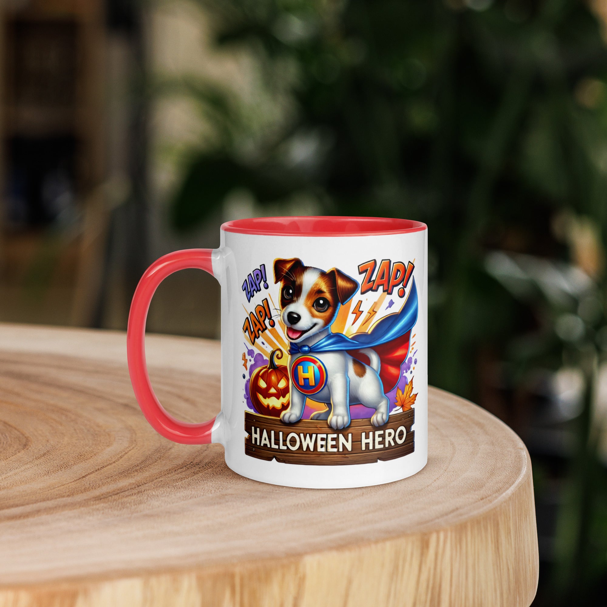 11oz Halloween Jack Russell Terrier Mug #2