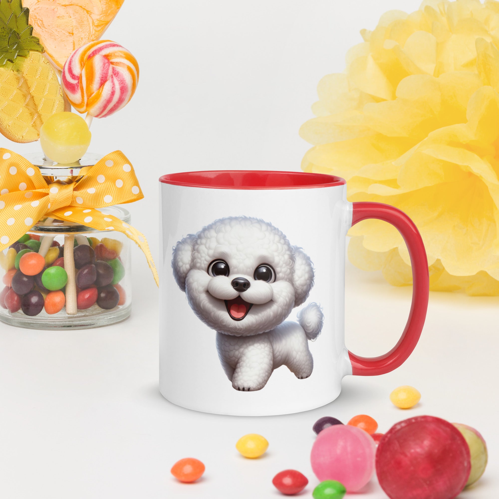 11oz Whimsical Bichon Frisé Mug