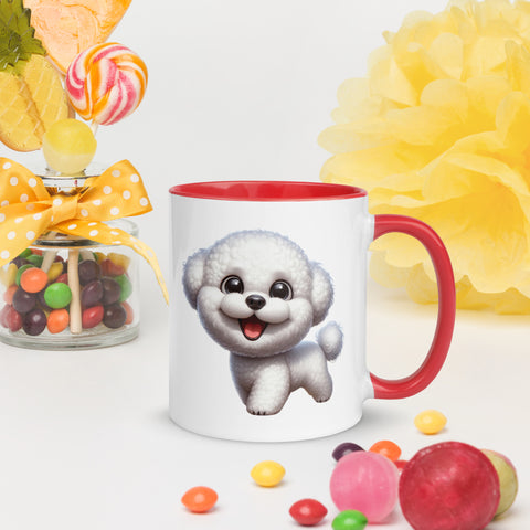 11oz Whimsical Bichon Frisé Mug