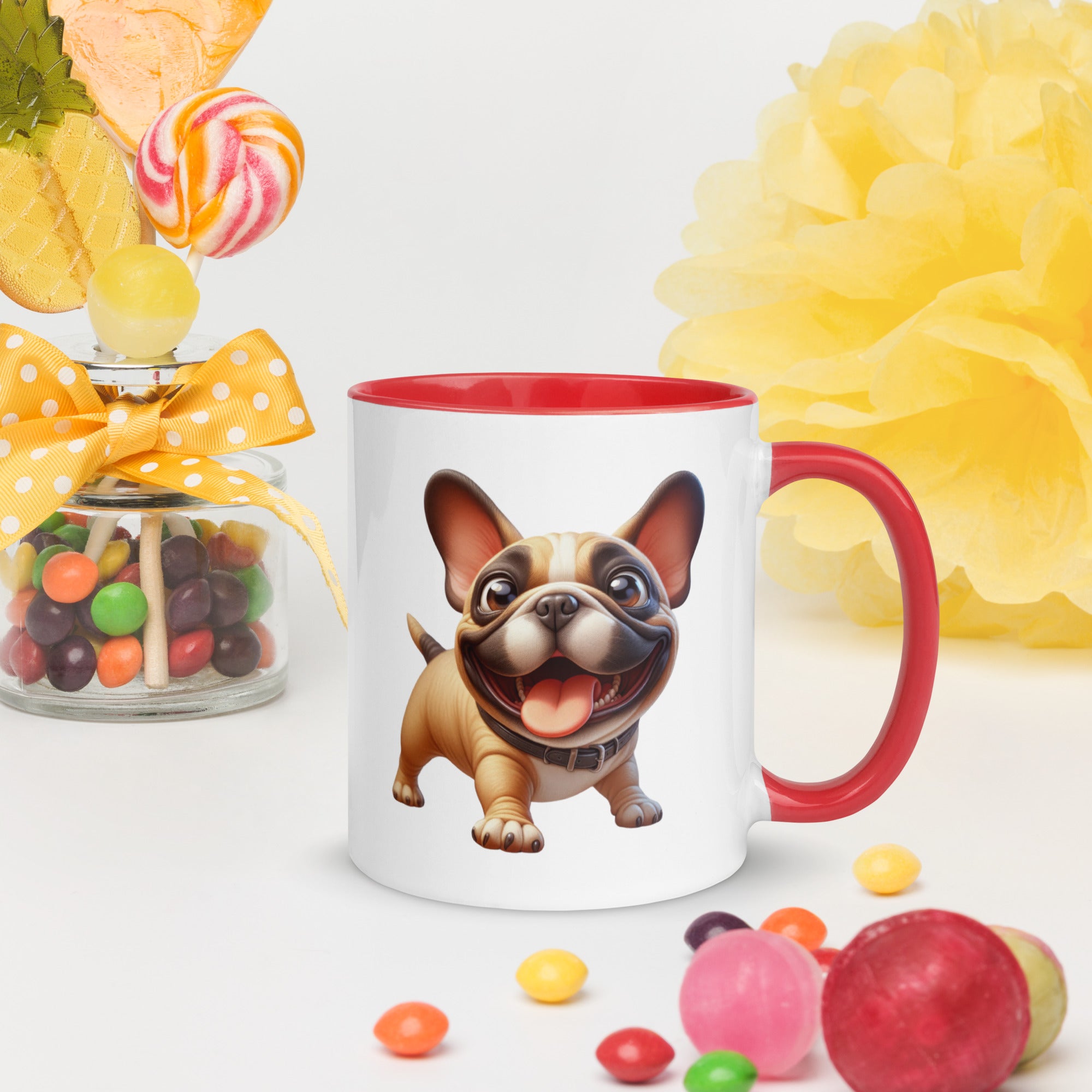 11oz Whimsical French Bulldog Mug