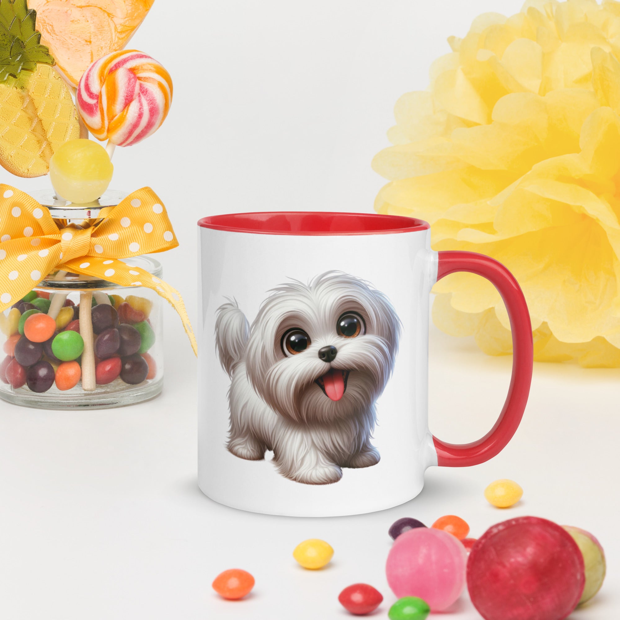 11oz Whimsical Maltese Mug