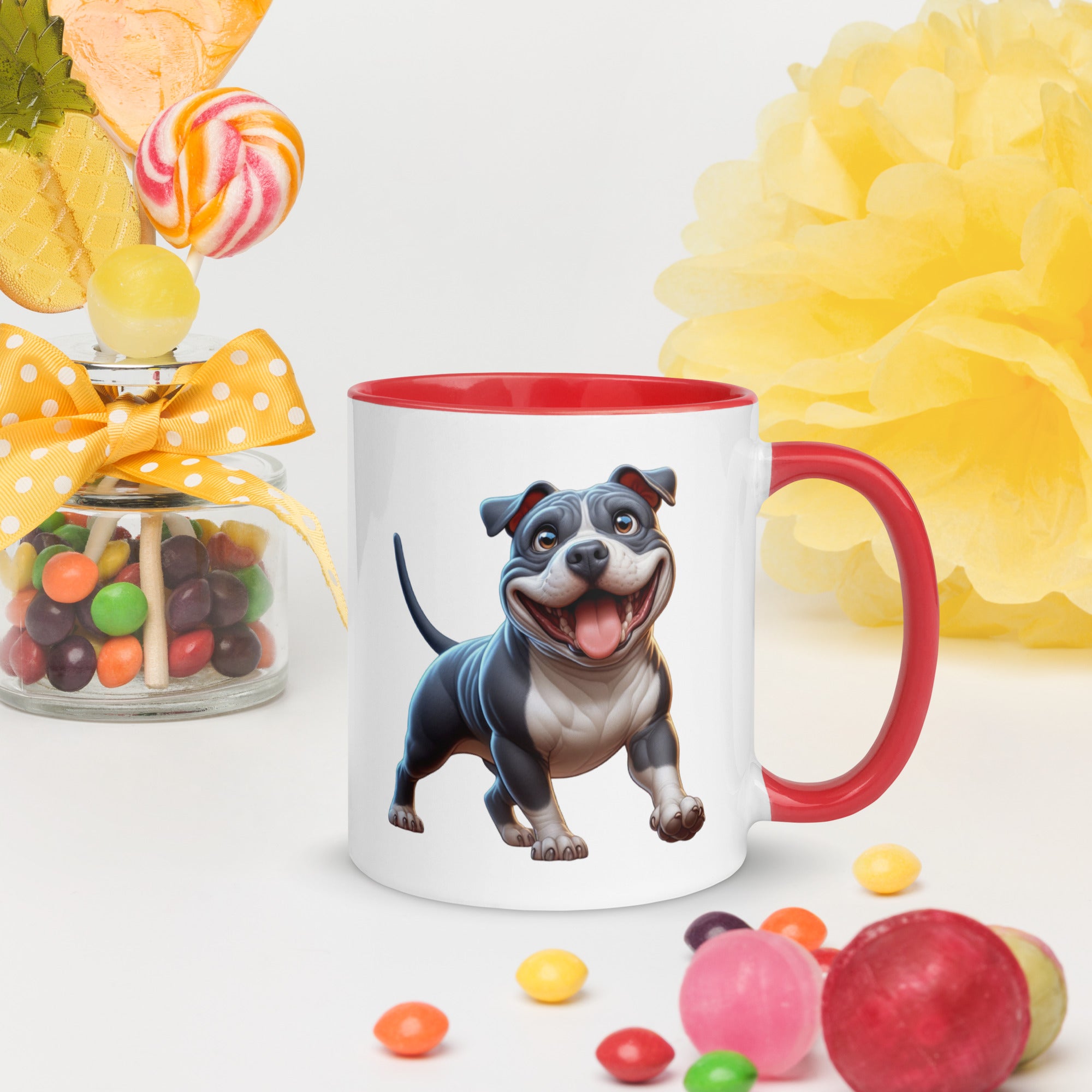 11oz Whimsical Pitbull Mug
