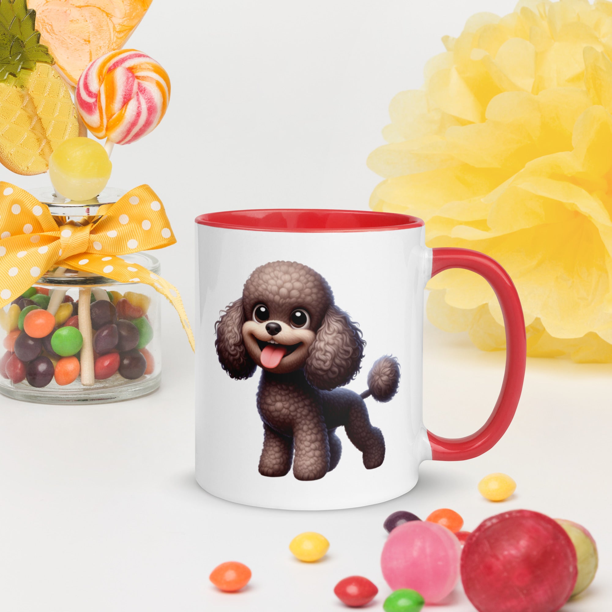11oz Whimsical Poodle Mug