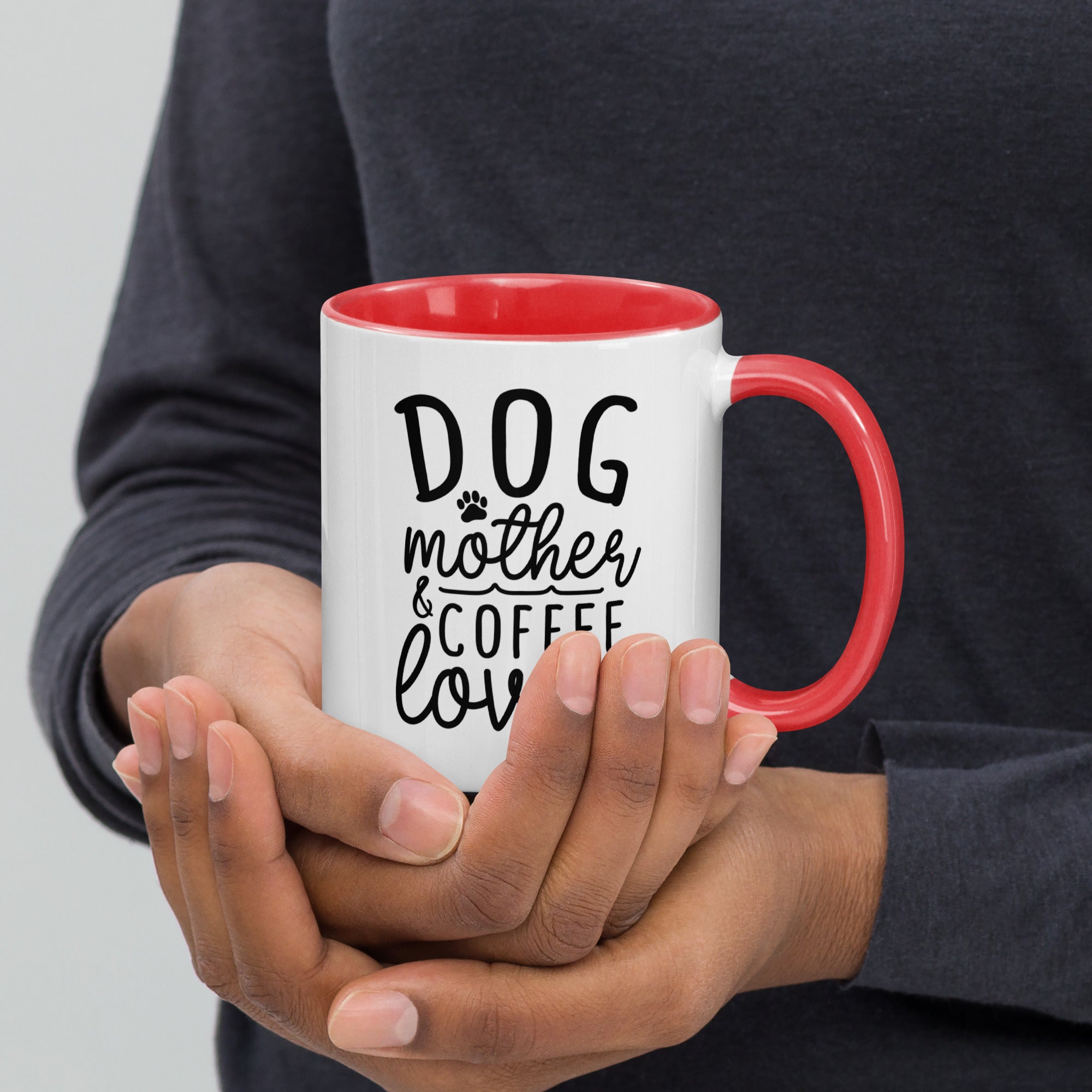 11oz White Mug - Dog Mother And Coffee Lover