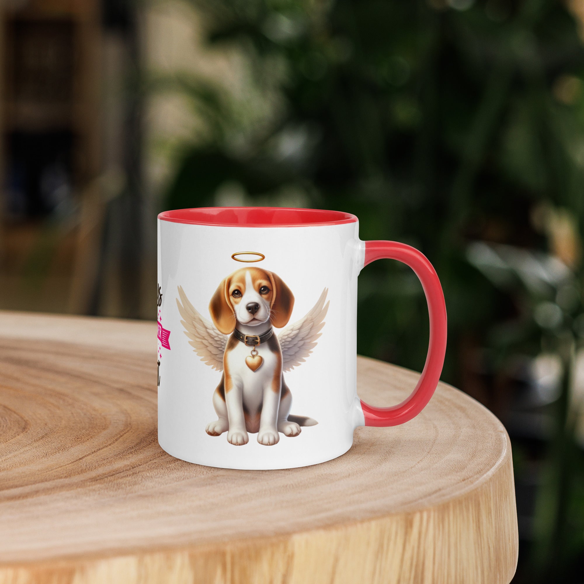 11oz Beagle Angel - Always On My Mind Forever In My Heart