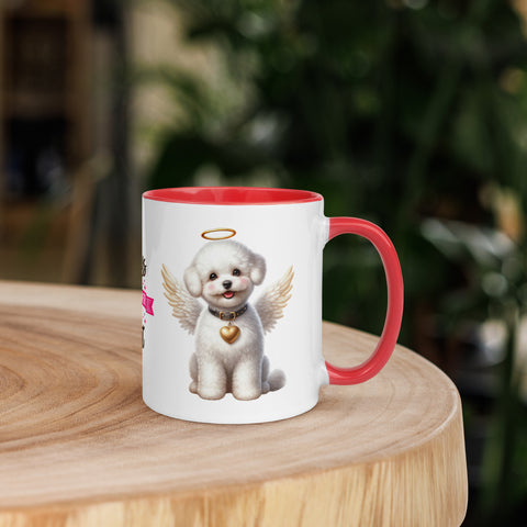 11oz Bichon Frisé Angel - Always On My Mind Forever In My Heart