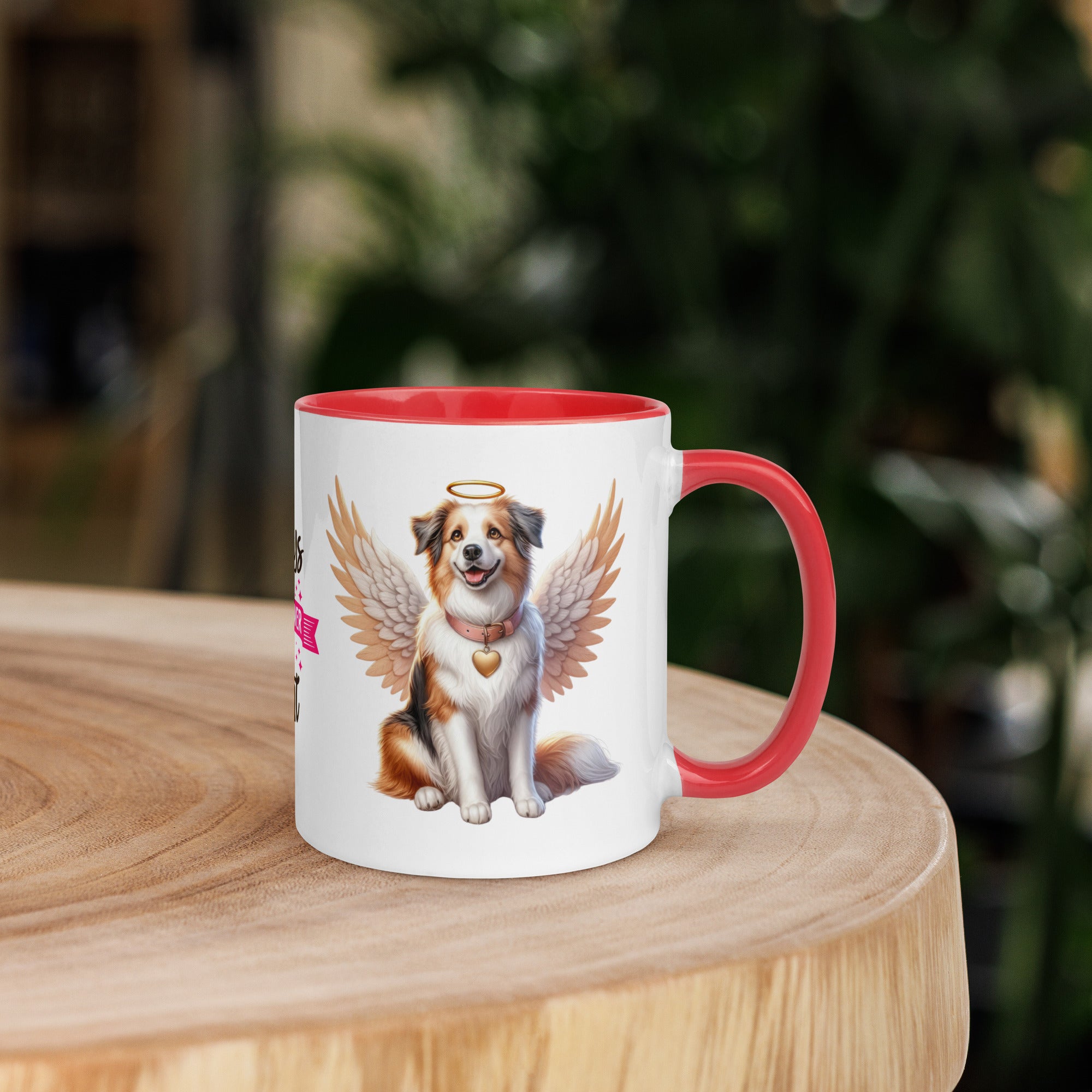 11oz Border Collie Angel - Always On My Mind Forever In My Heart