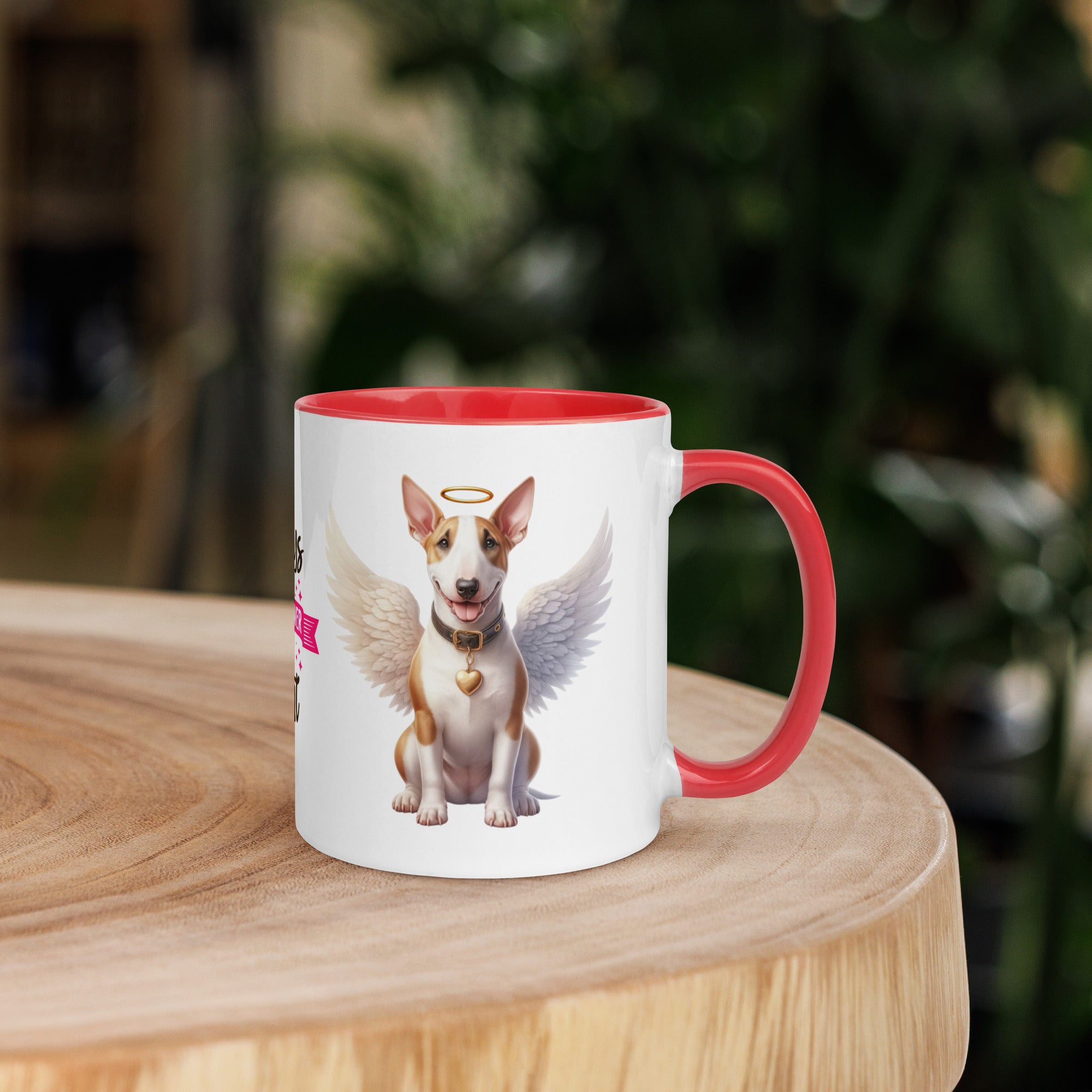 11oz Bull Terrier Angel - Always On My Mind Forever In My Heart
