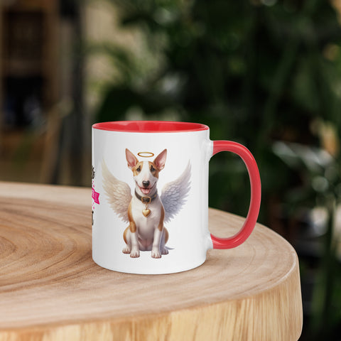 11oz Bull Terrier Angel - Always On My Mind Forever In My Heart