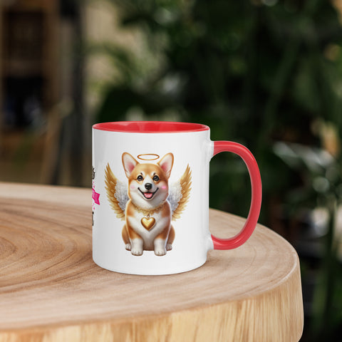 11oz Corgi Angel - Always On My Mind Forever In My Heart
